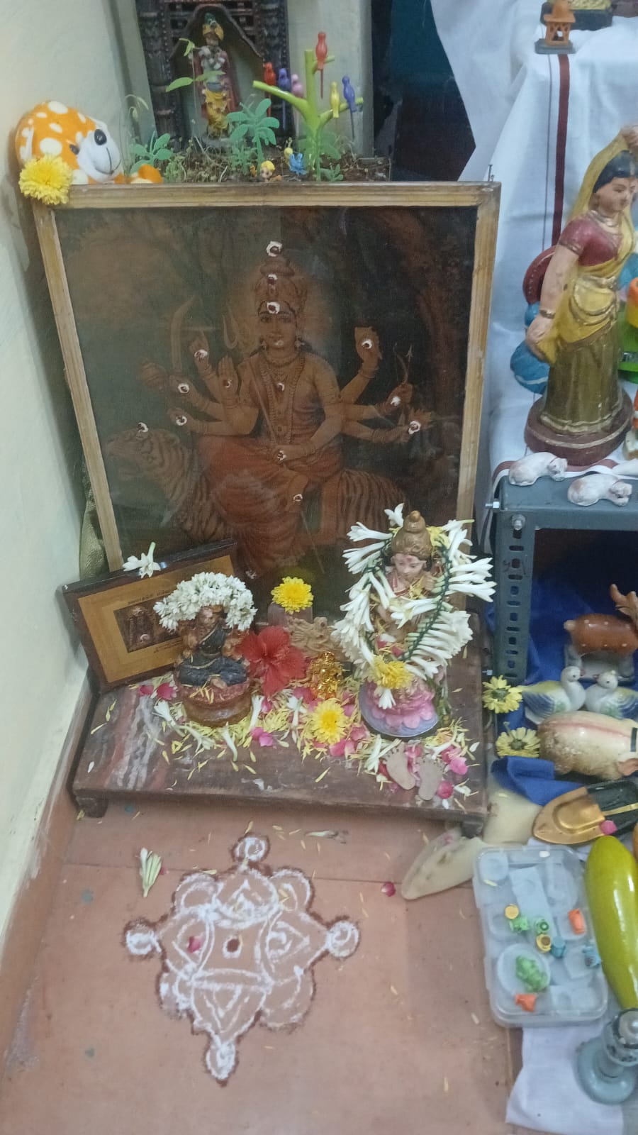 Renuka கொலு, Trichy