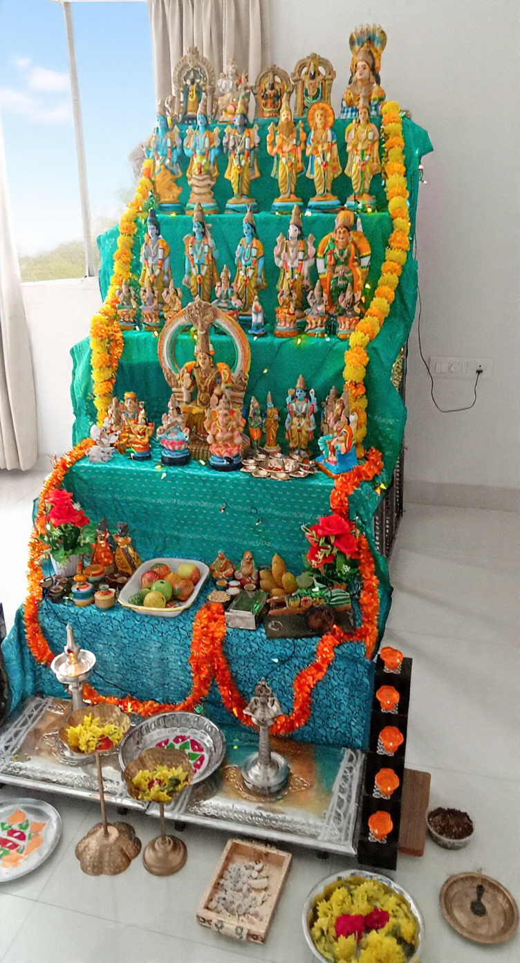 Kumuthavalli Srinivasan இல்லத்துக் கொலு, Chennai - படம் 4