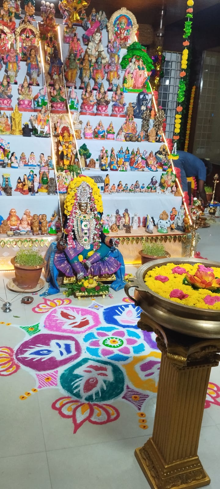 Nellai Nadar Matric. Hr. Sec. School, Kottivakkam இல்லத்துக் கொலு, Chennai - படம் 3