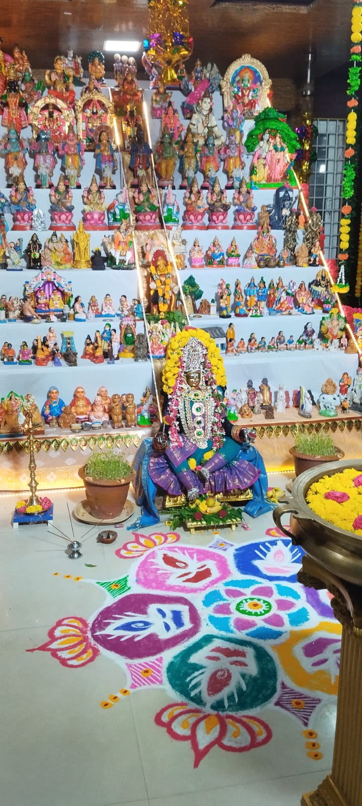 Nellai Nadar Matric. Hr. Sec. School, Kottivakkam இல்லத்துக் கொலு, Chennai - படம் 4