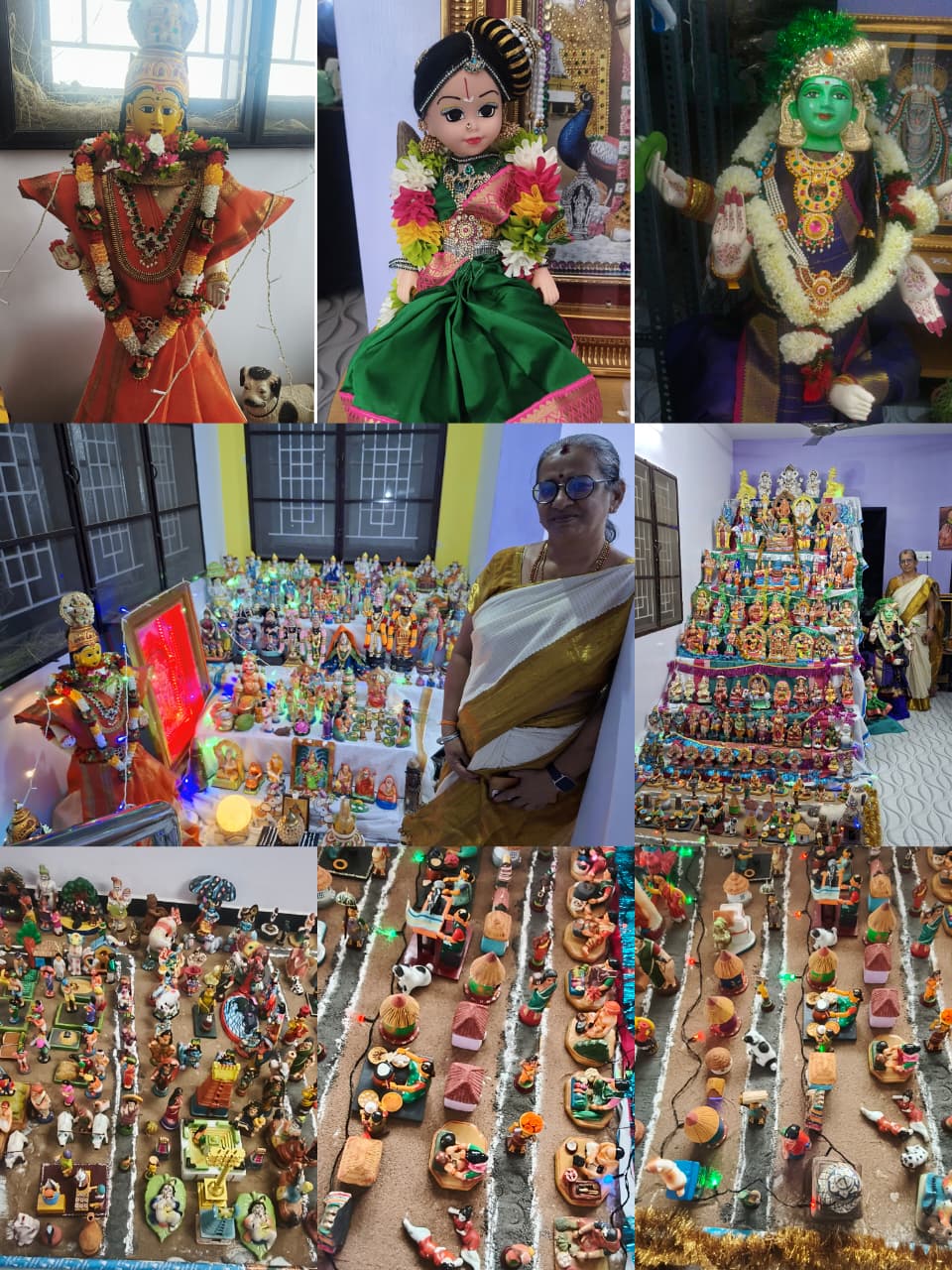 Latchoumy Mohan.
லட்சுமி மோகன் இல்லத்துக் கொலு, ஈரோடு - படம் 4