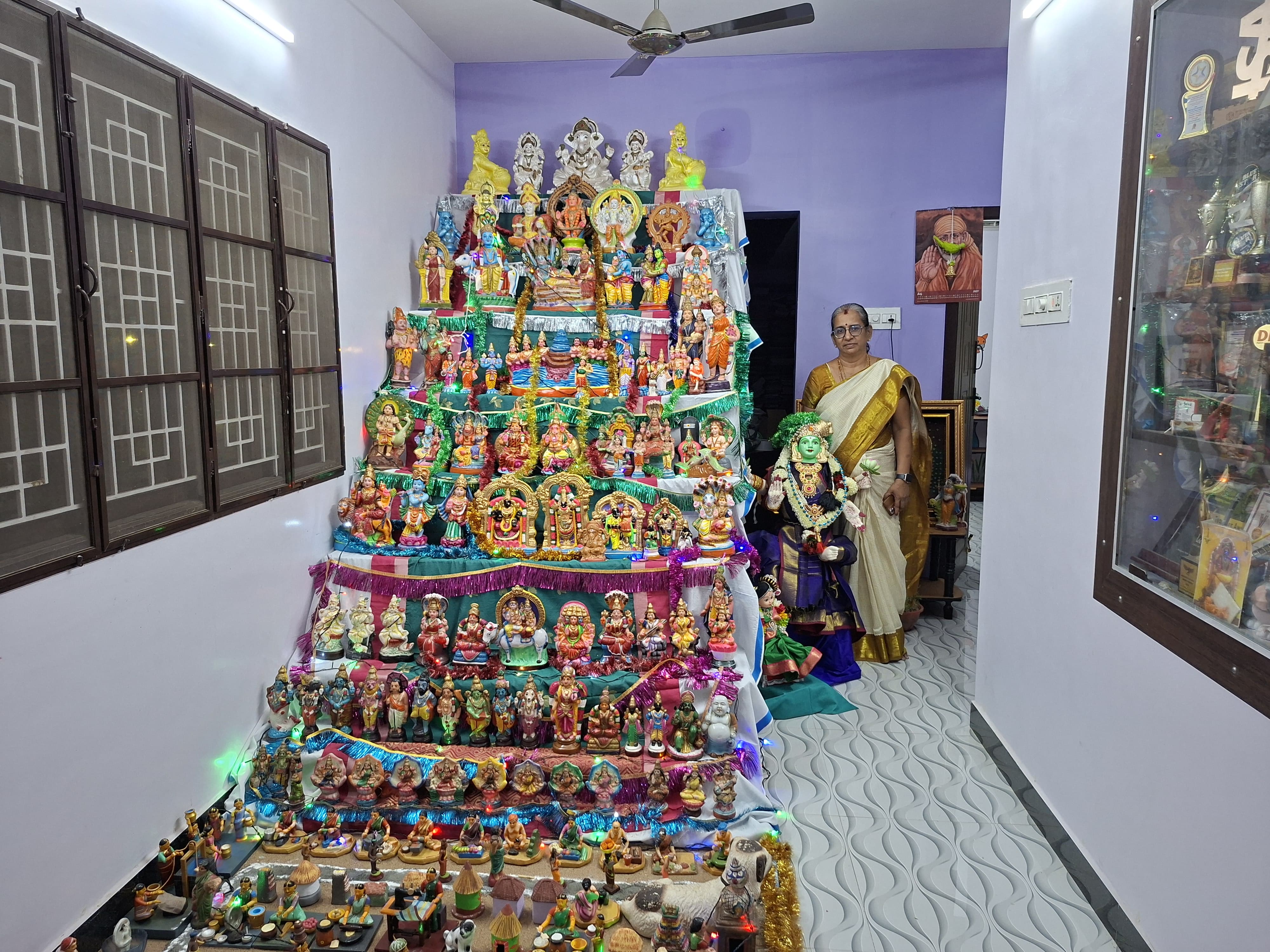 Latchoumy Mohan.
லட்சுமி மோகன் இல்லத்துக் கொலு, ஈரோடு - படம் 5