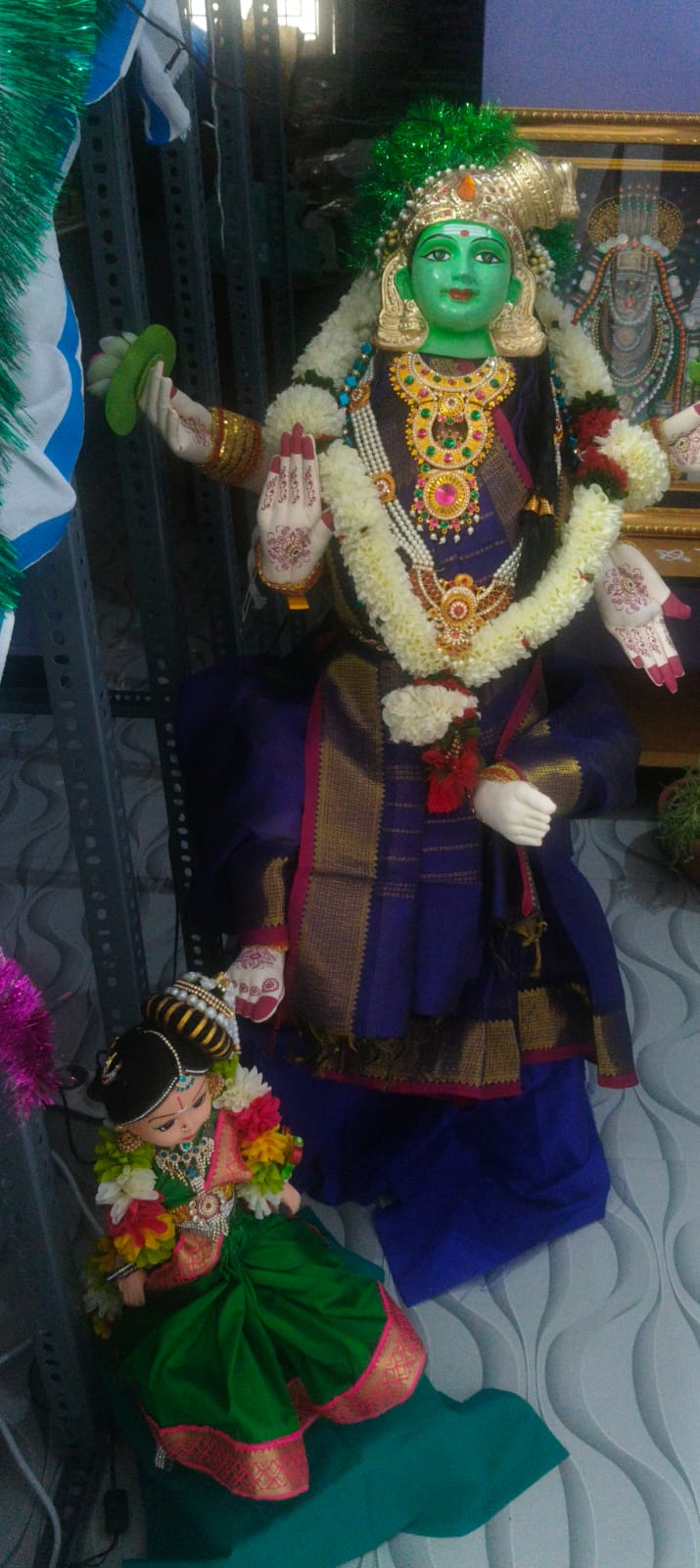 Latchoumy Mohan.
லட்சுமி மோகன் இல்லத்துக் கொலு, ஈரோடு - படம் 6