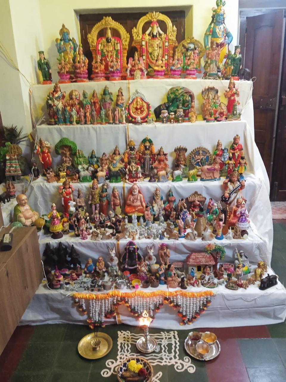 Usha Muthuraman கொலு, திருச்சி