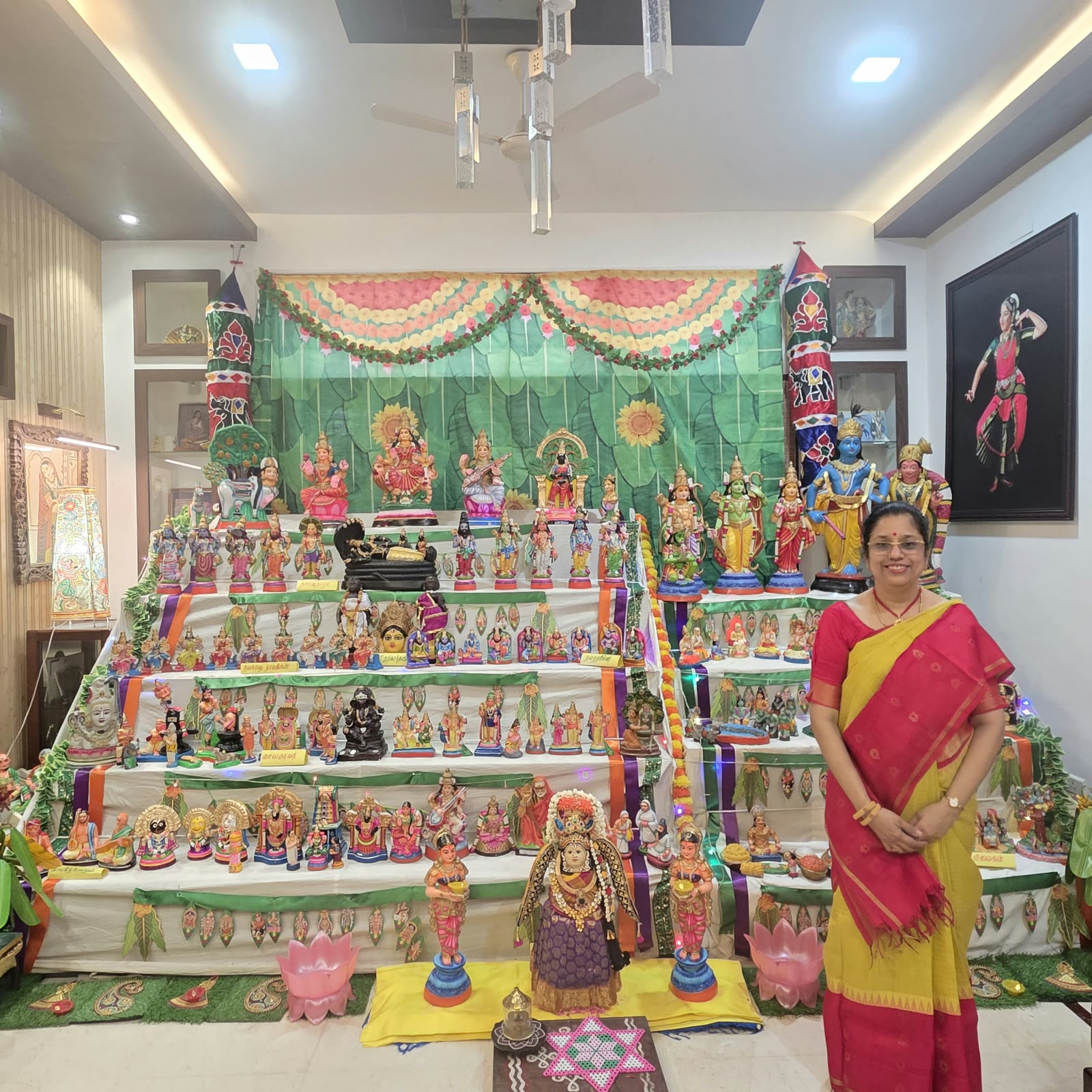 Prabha Ramesh கொலு, Coimbatore