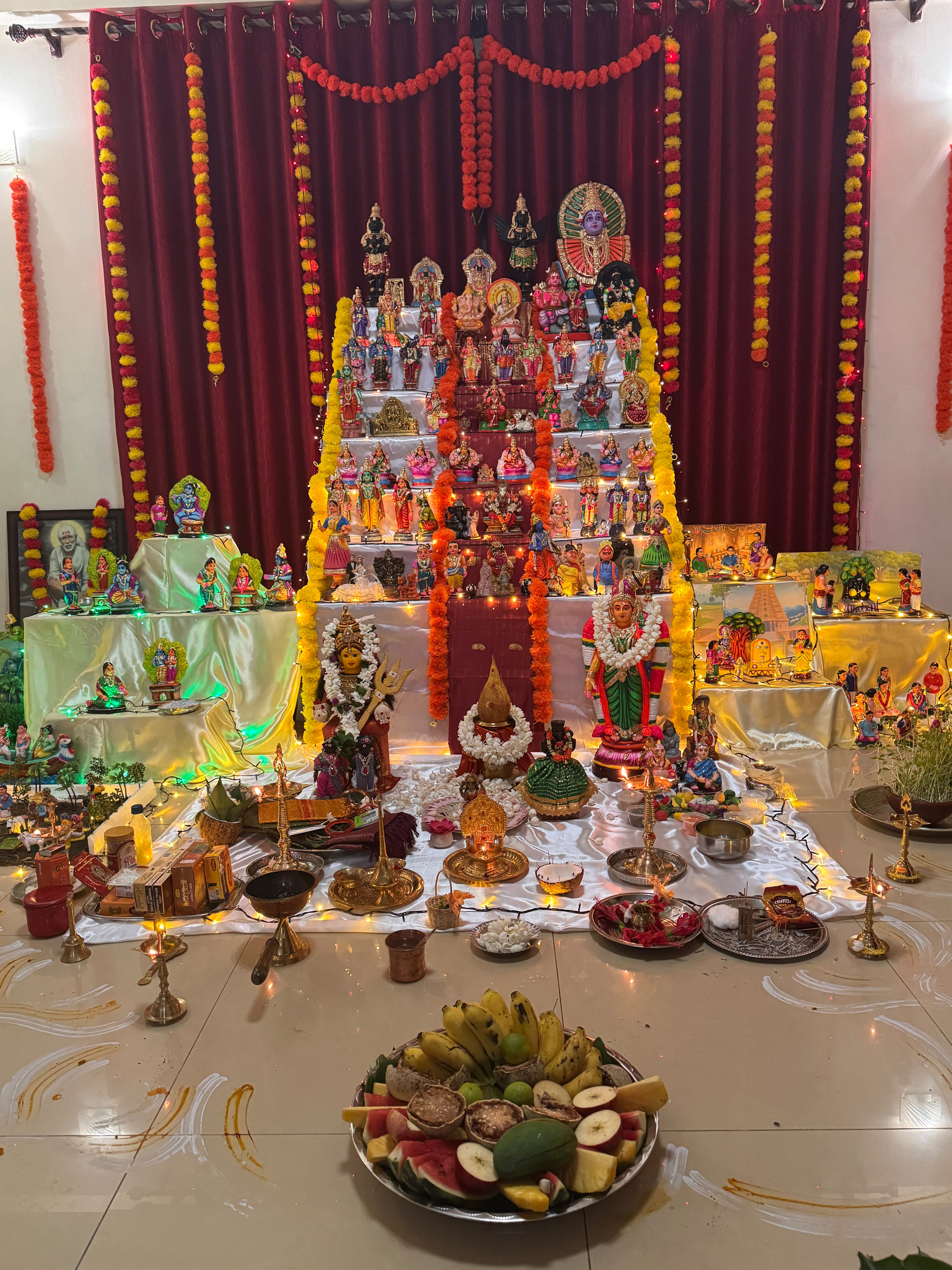 Jana Kanagarathnam கொலு, Chennai