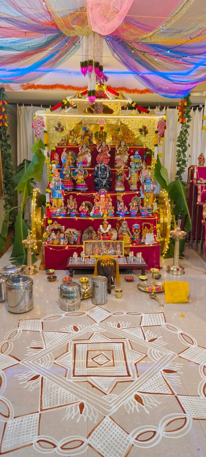 M Subashini கொலு, Coimbatore