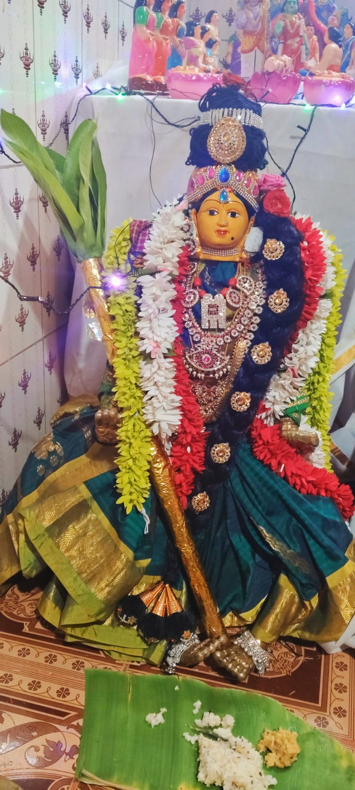 சீலைக்காரி அம்மன் கொலு வைப்பவரின் பெயர் மான்சி இல்லத்துக் கொலு, மதுரை - படம் 7