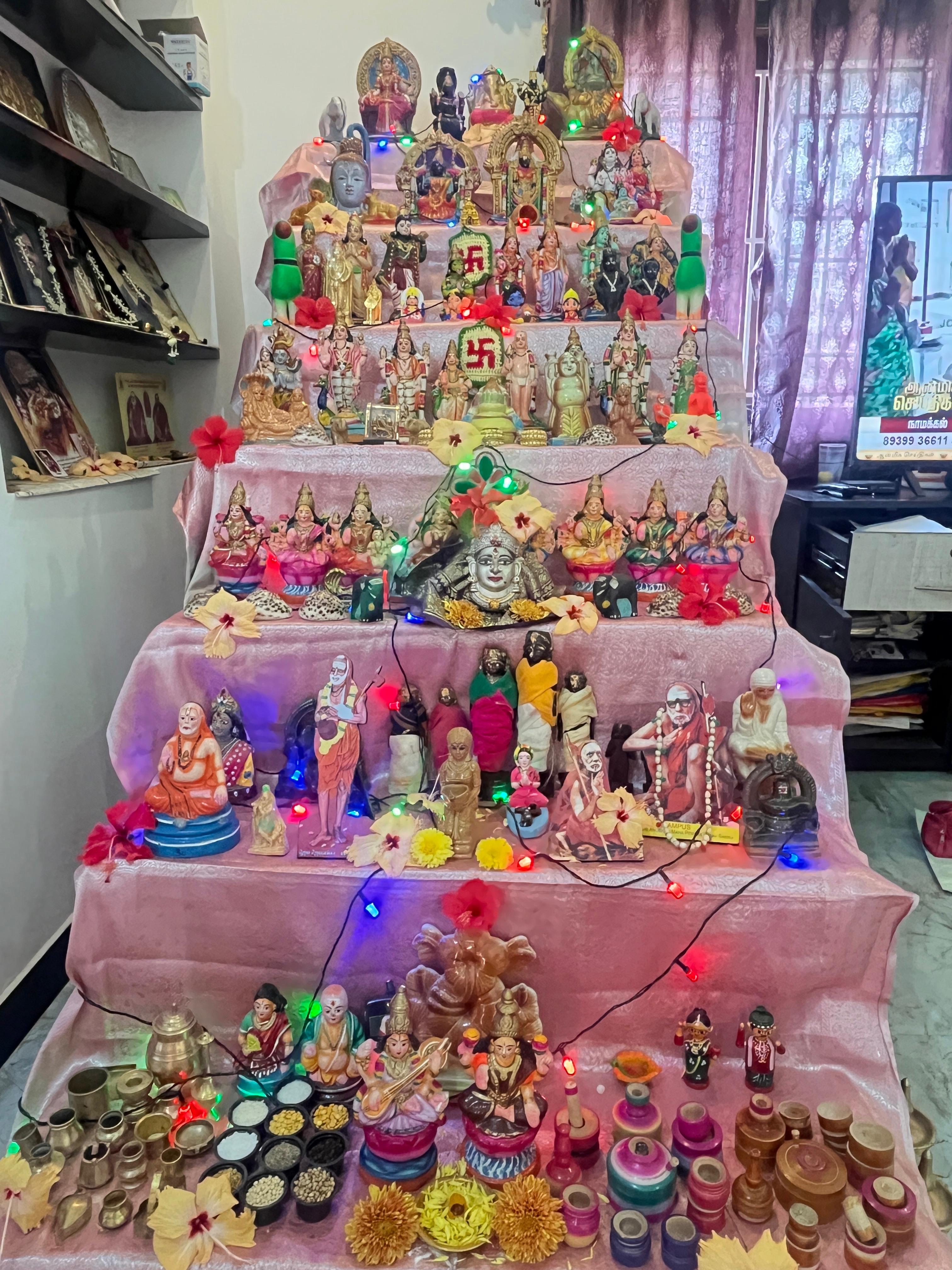 Lakshmiprabha Anantharaman இல்லத்துக் கொலு, Coimbatore - படம் 3