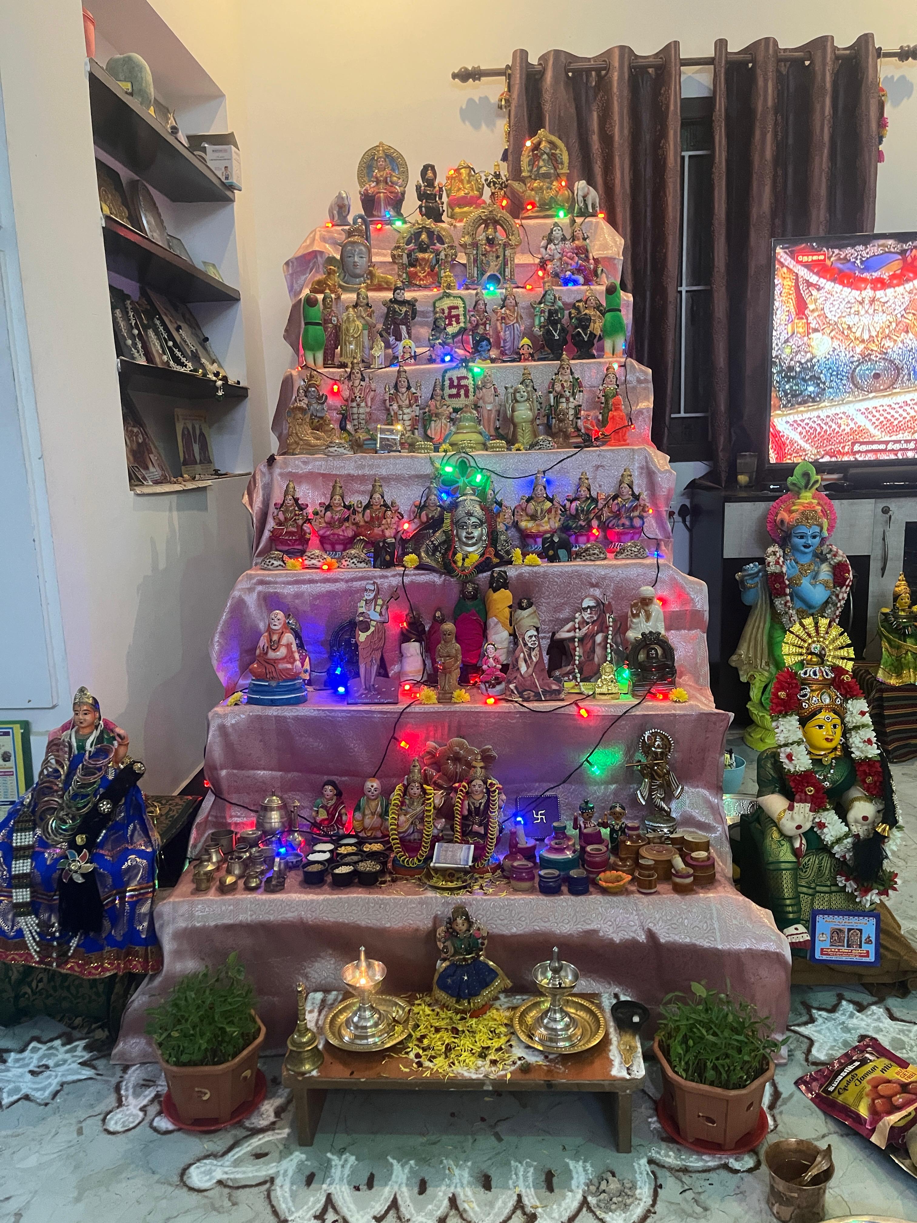 Lakshmiprabha Anantharaman இல்லத்துக் கொலு, Coimbatore - படம் 4