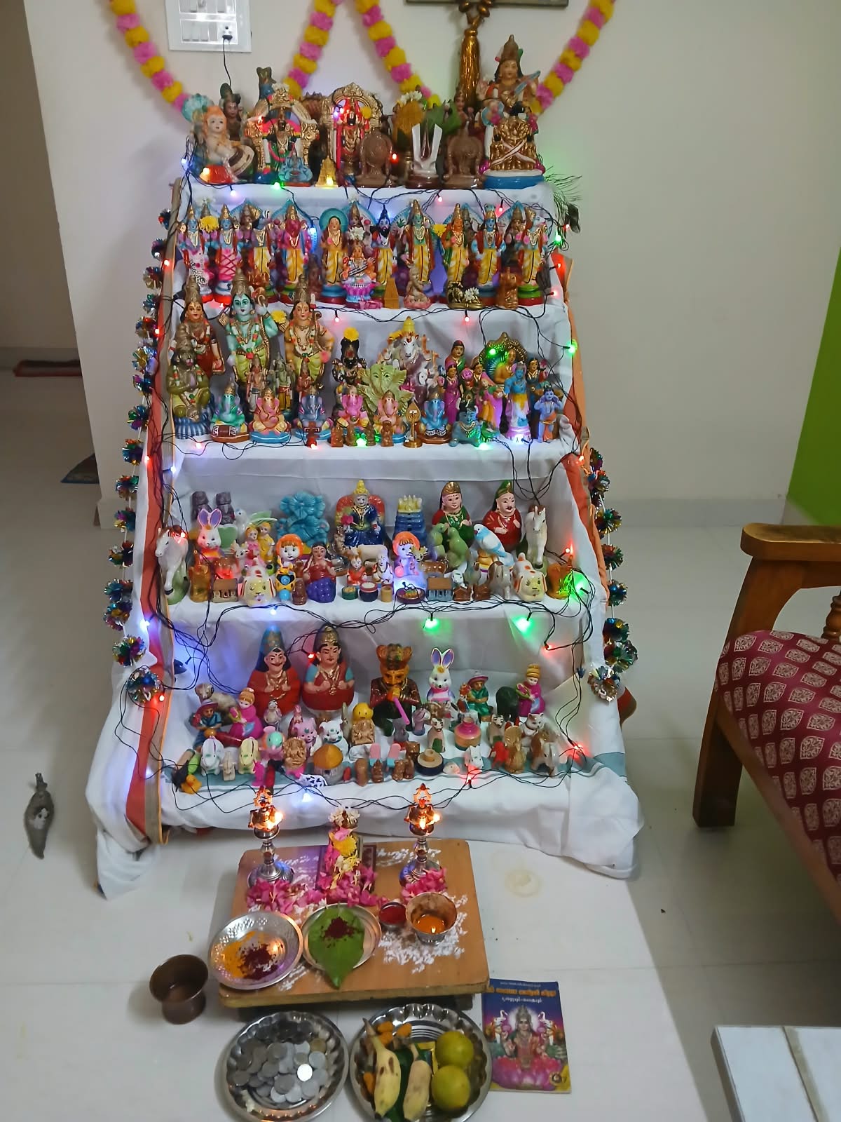 Sudha srinivasan கொலு, Chennai