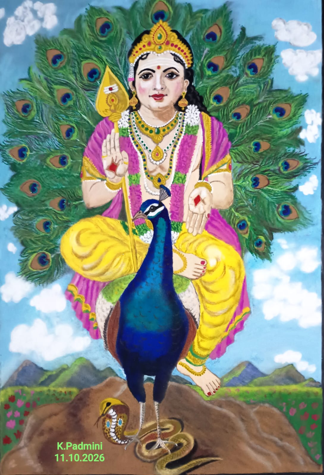 Padmini Radhakrishnan கொலு, Chennai