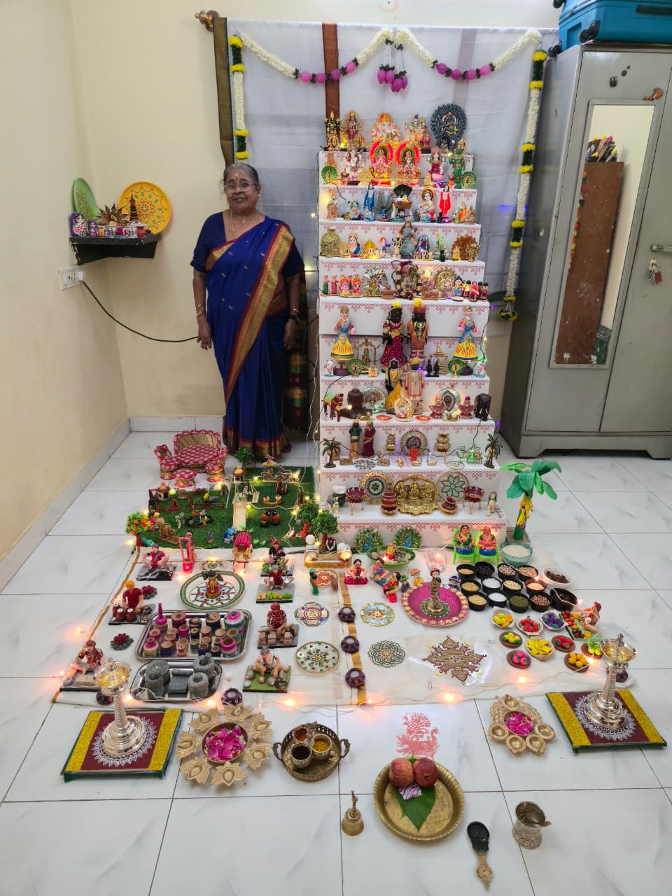 Meenakshi Balaraman இல்லத்துக் கொலு, ஈரோடு, - படம் 3
