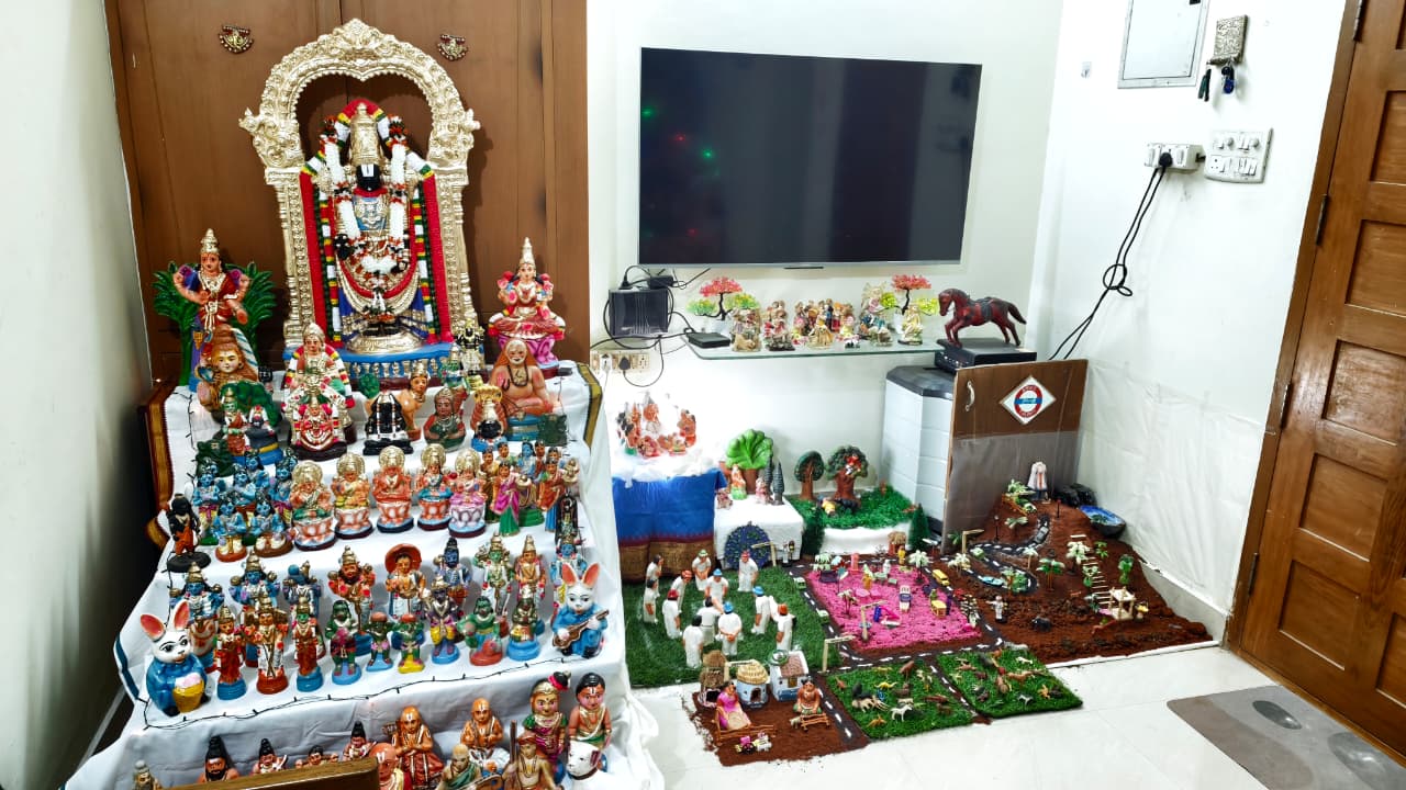 தினமலர் வாசகர் இல்லத்துக் கொலு, Chennai - படம் 4