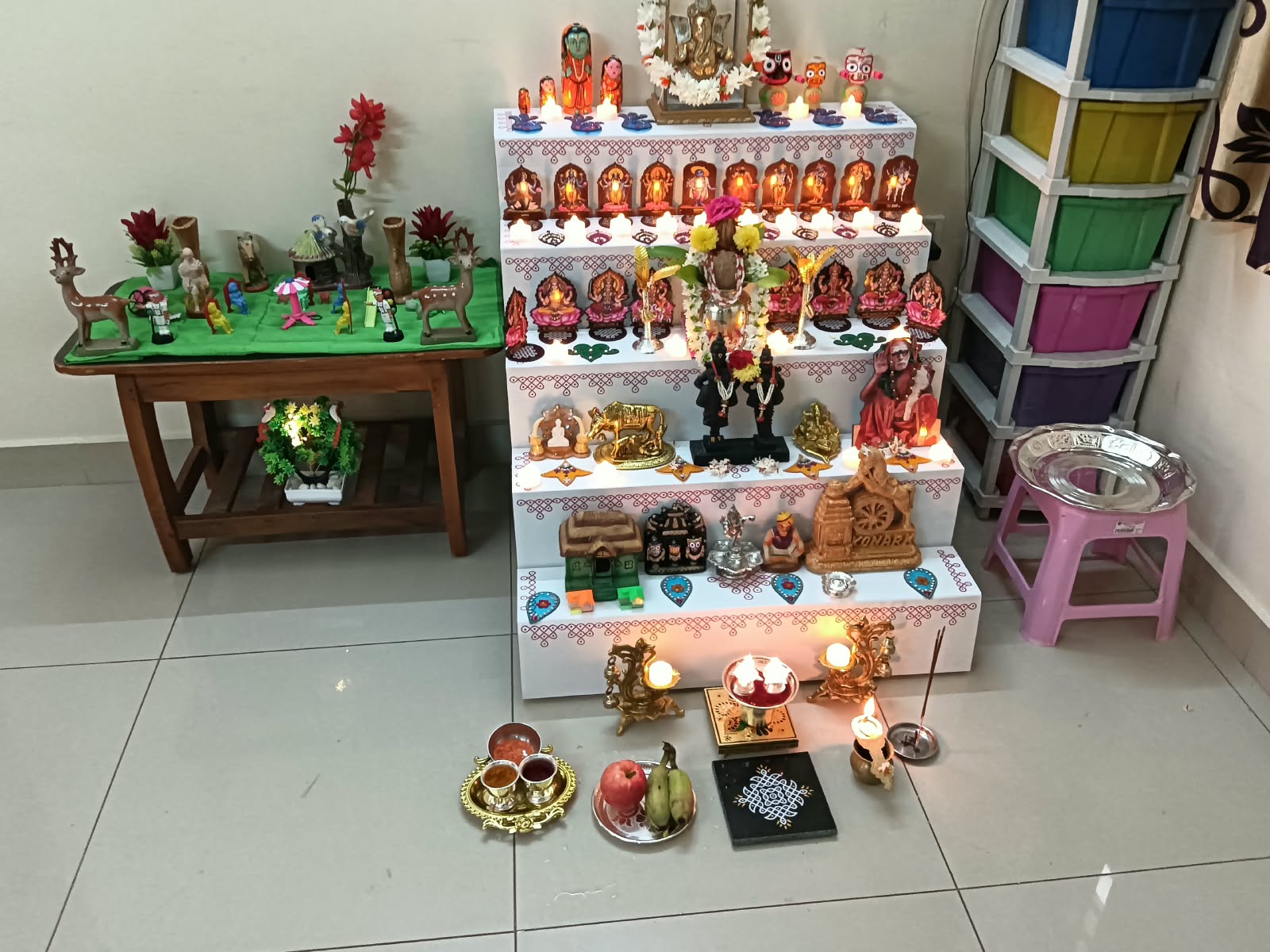 Uma Krishnan கொலு, Chennai
