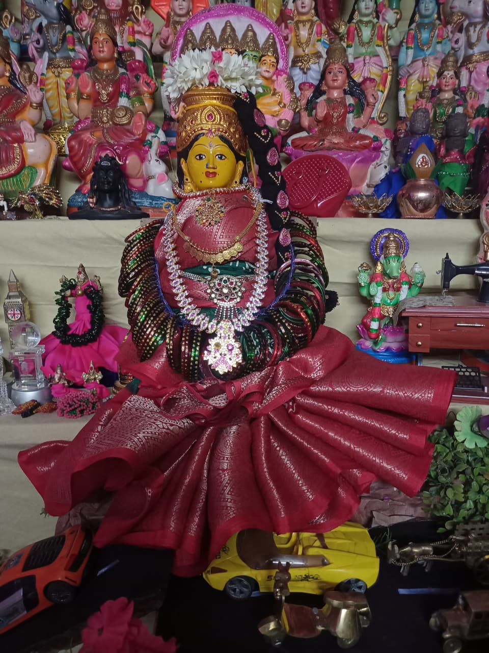 ஸ்ரீ ராஜ துர்கா கணபதி நிவாஸ் இல்லத்துக் கொலு, சென்னை/முகப்பேர் கிழக்கு - படம் 6