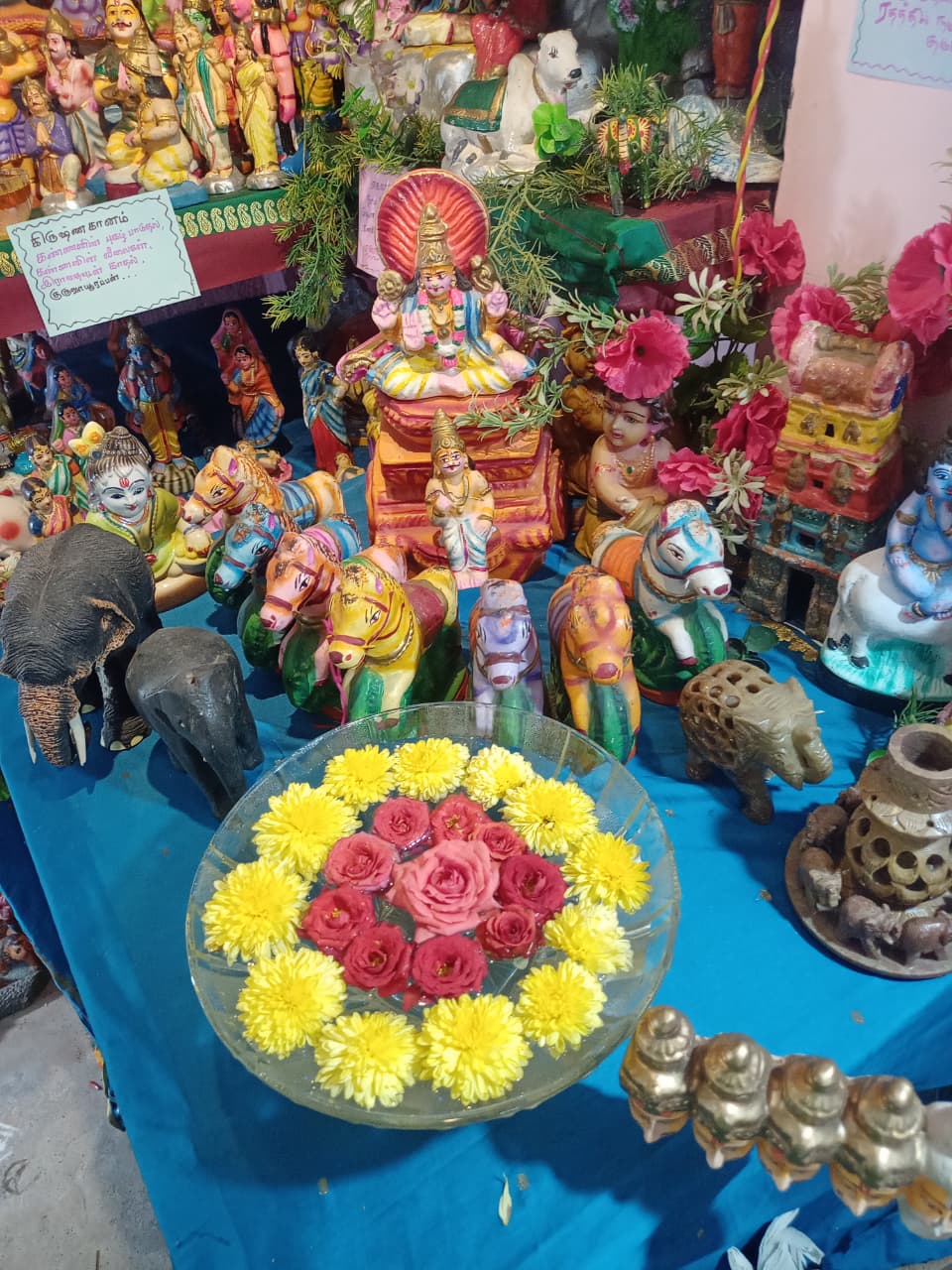ஸ்ரீ ராஜ துர்கா கணபதி நிவாஸ் இல்லத்துக் கொலு, சென்னை/முகப்பேர் கிழக்கு - படம் 7