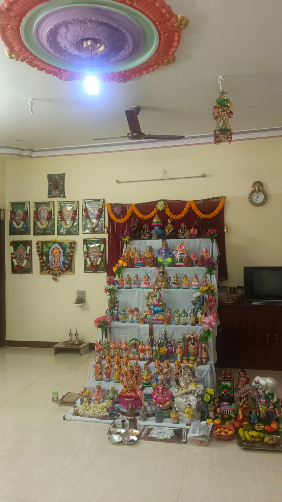 சு.கல்யாணி திருமோகூர் மதுரை கொலு, மதுரை