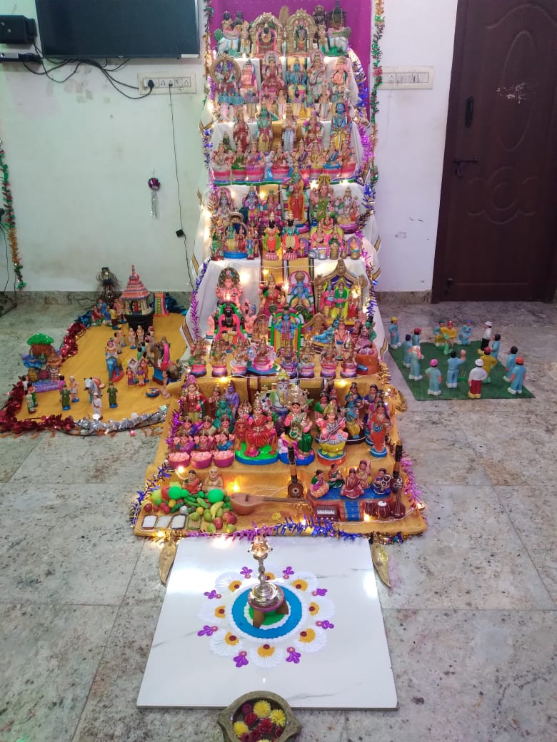 பத்மா பிரகாஷ் இல்லத்துக் கொலு, Hosur - படம் 3