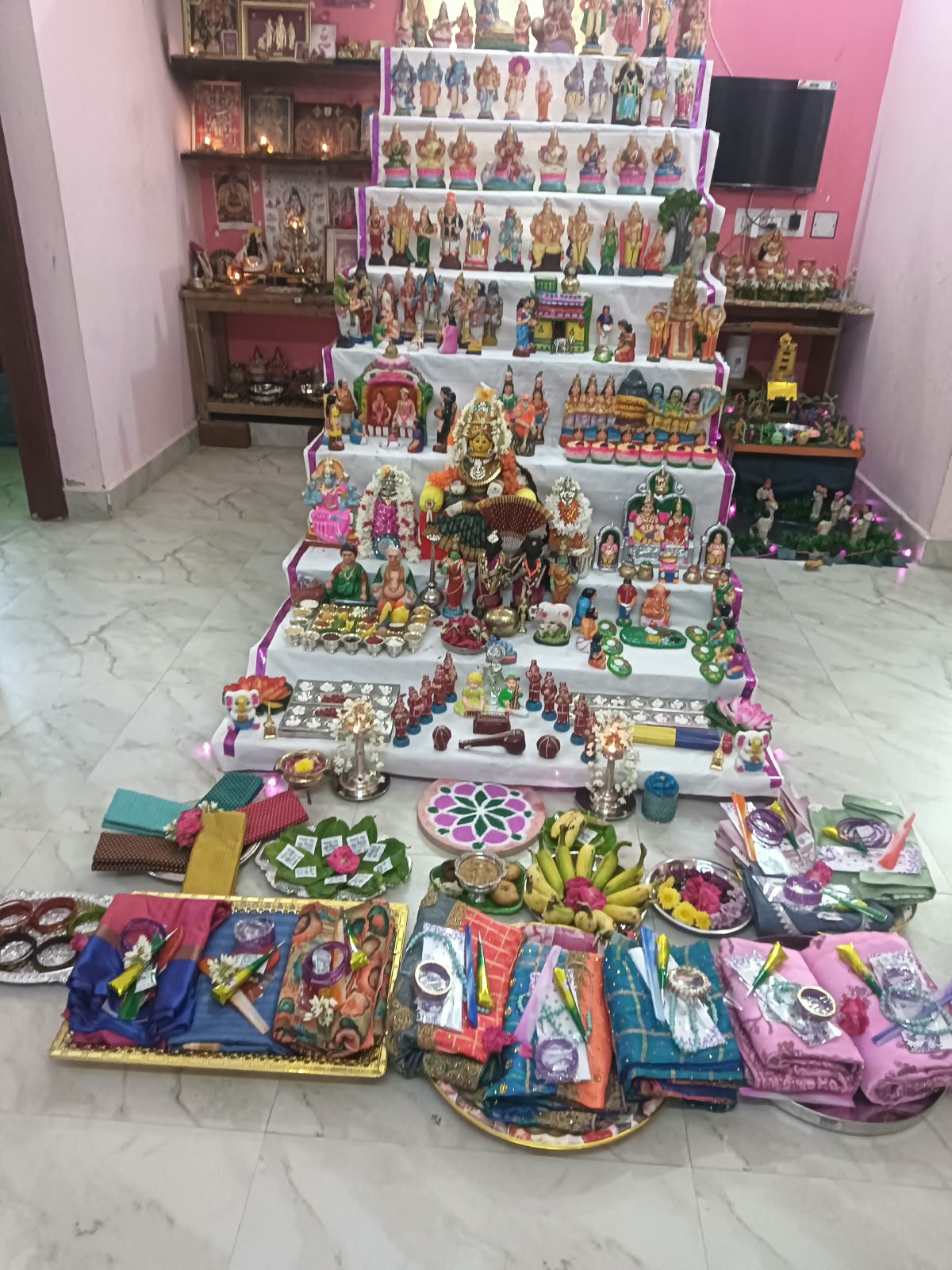 Krishna kumari கொலு, Tenkasi
