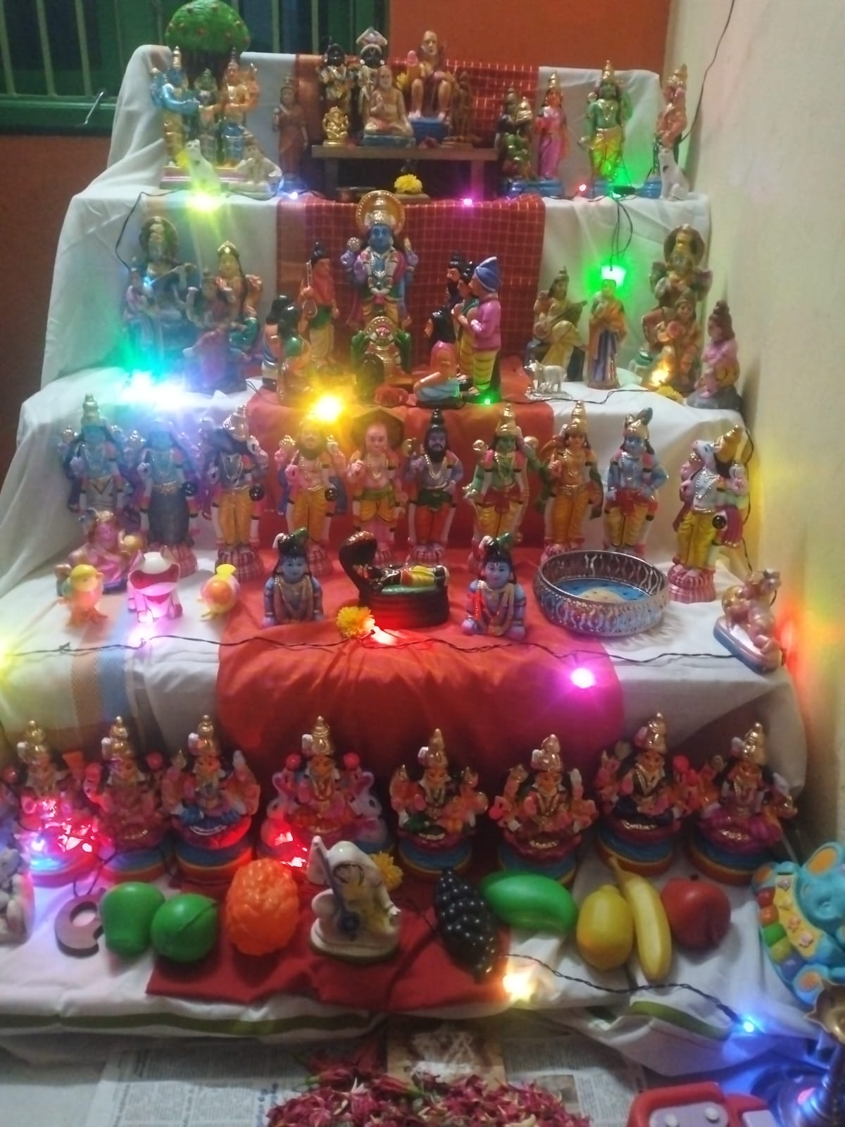Janu Narayanan💞 கொலு, காஞ்சிபுரம்