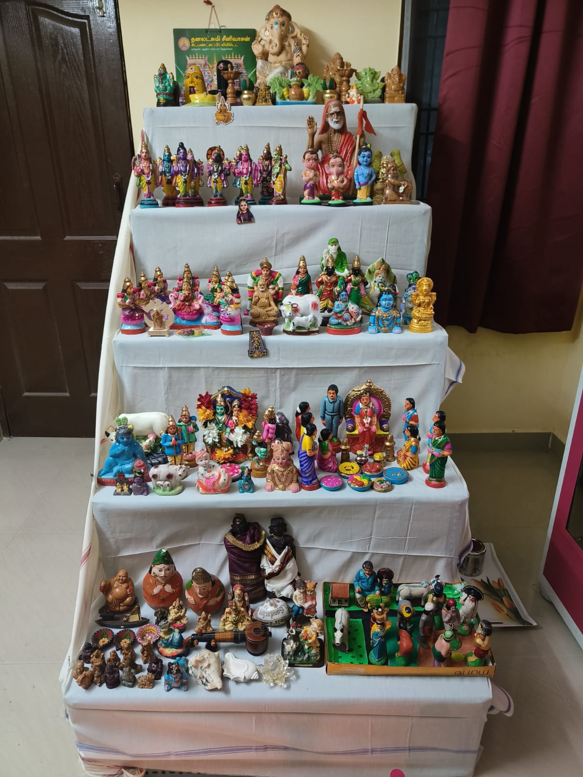 Raji Muthu கொலு, Chennai