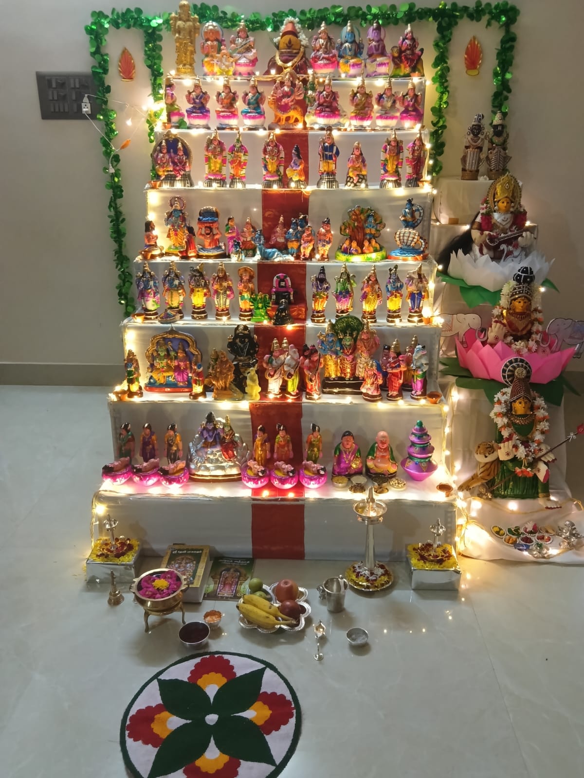 S.Mallika 38/H, Houseing bord colony Tenkasi. 627811 கொலு, Tenkasi