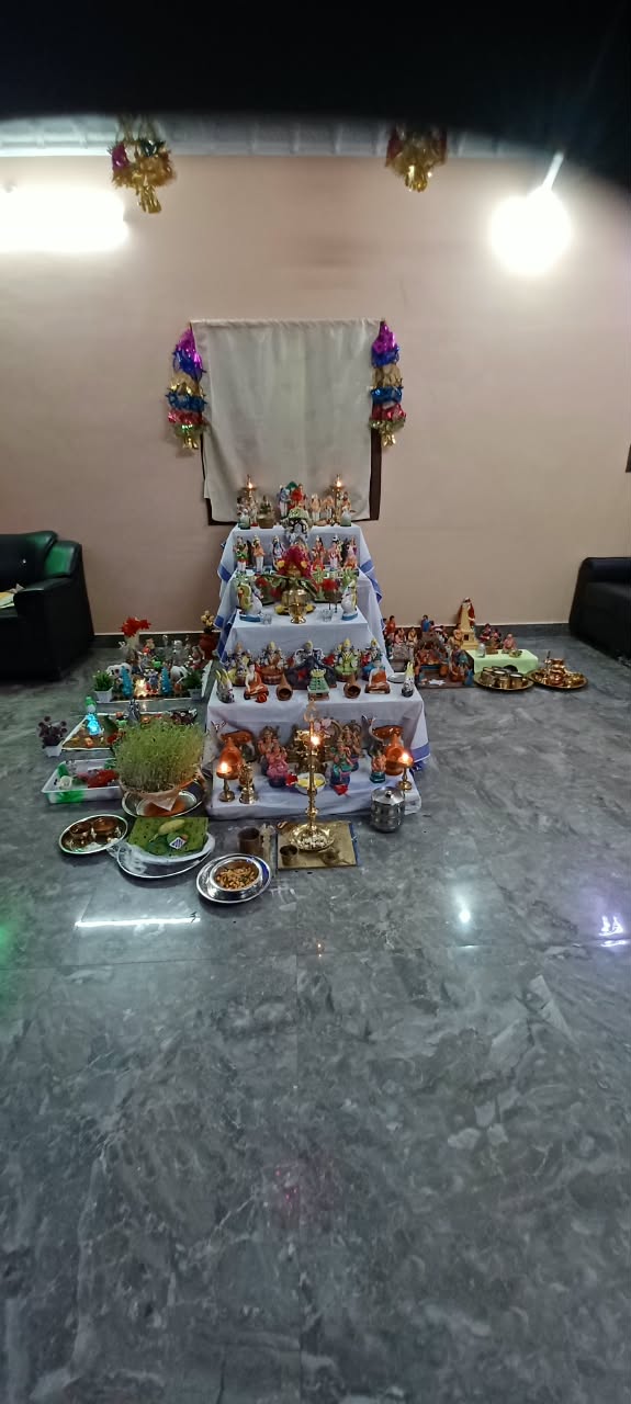 Rajarajeswari கொலு, Pudukkottai