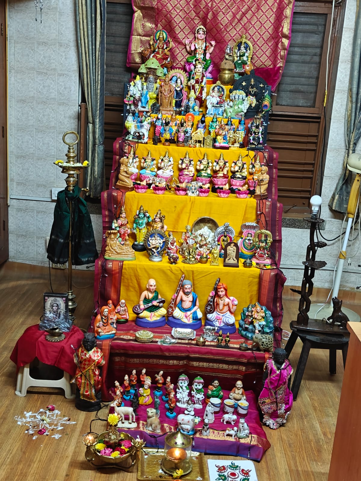 Seethalakshmi Sundararaman கொலு, Chennai.