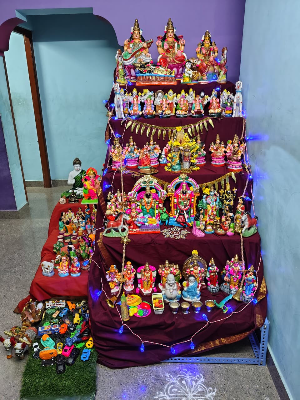 bhoovaraha moorthy கொலு, திருவள்ளூர்