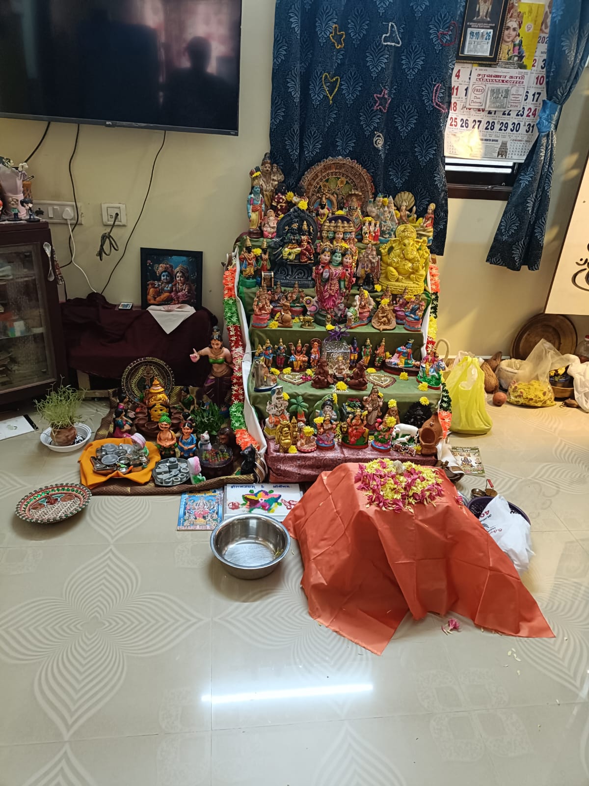 Akshaya Srinivasan கொலு, Chennai Madipakkam