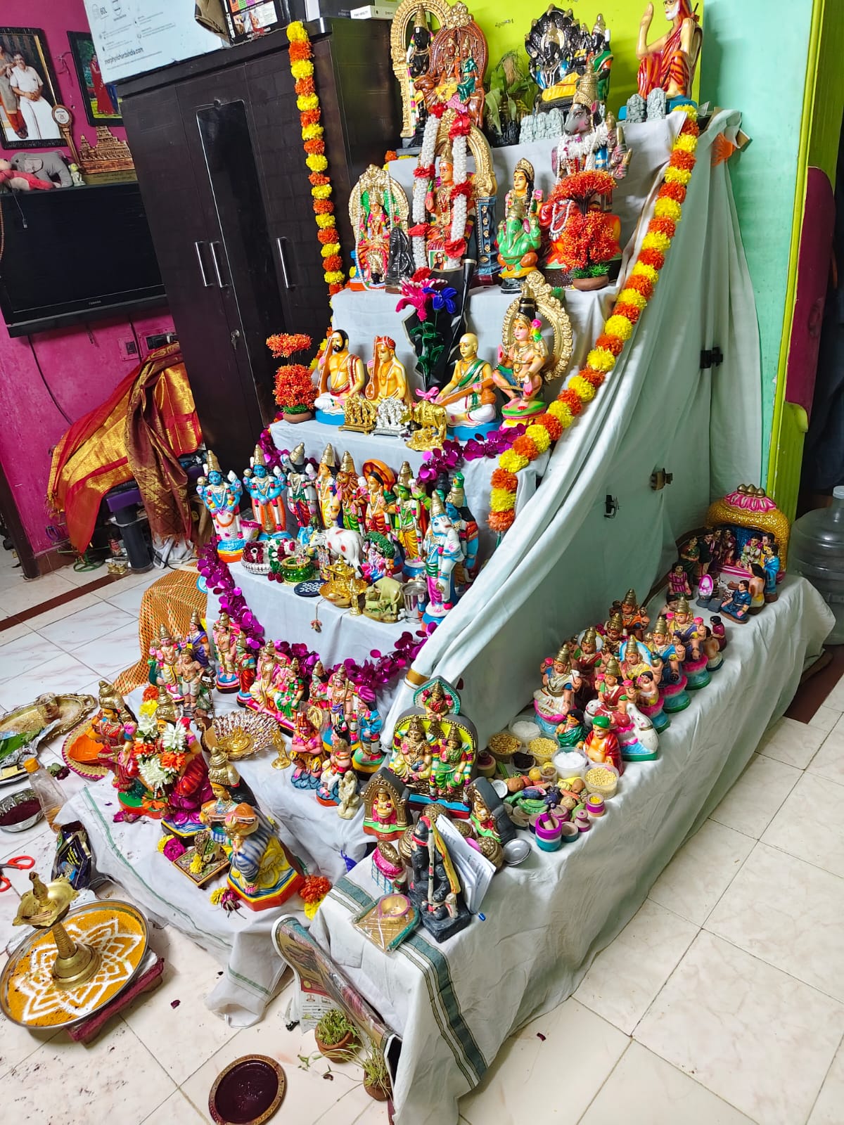 கமலசரஸ்வதி-சீதாலக்ஷ்மி இல்லத்துக் கொலு, Chennai - படம் 3
