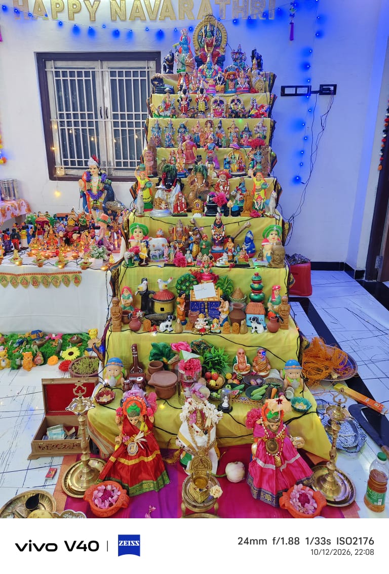 Shobha. 343/2 Amman nagar Veerappanur pichanur post Coimbatore 641105 இல்லத்துக் கொலு, Coimbatore - படம் 3