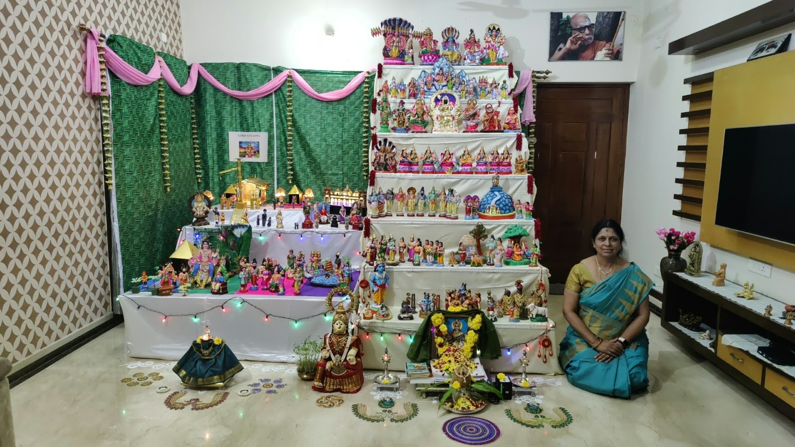 Meena Thanu கொலு, Chennai