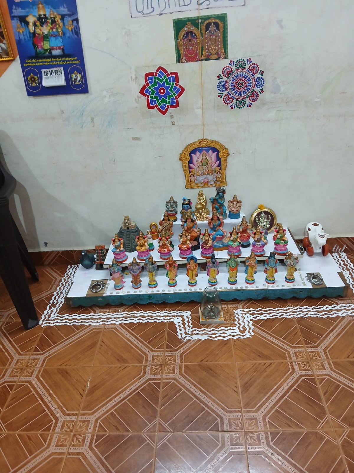 V S R KALYANARAMAN கொலு, சென்னை