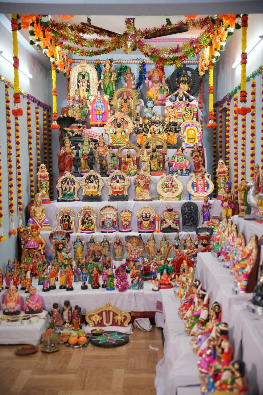 Aishwarya Sampath Kumar இல்லத்துக் கொலு, Chennai - படம் 3
