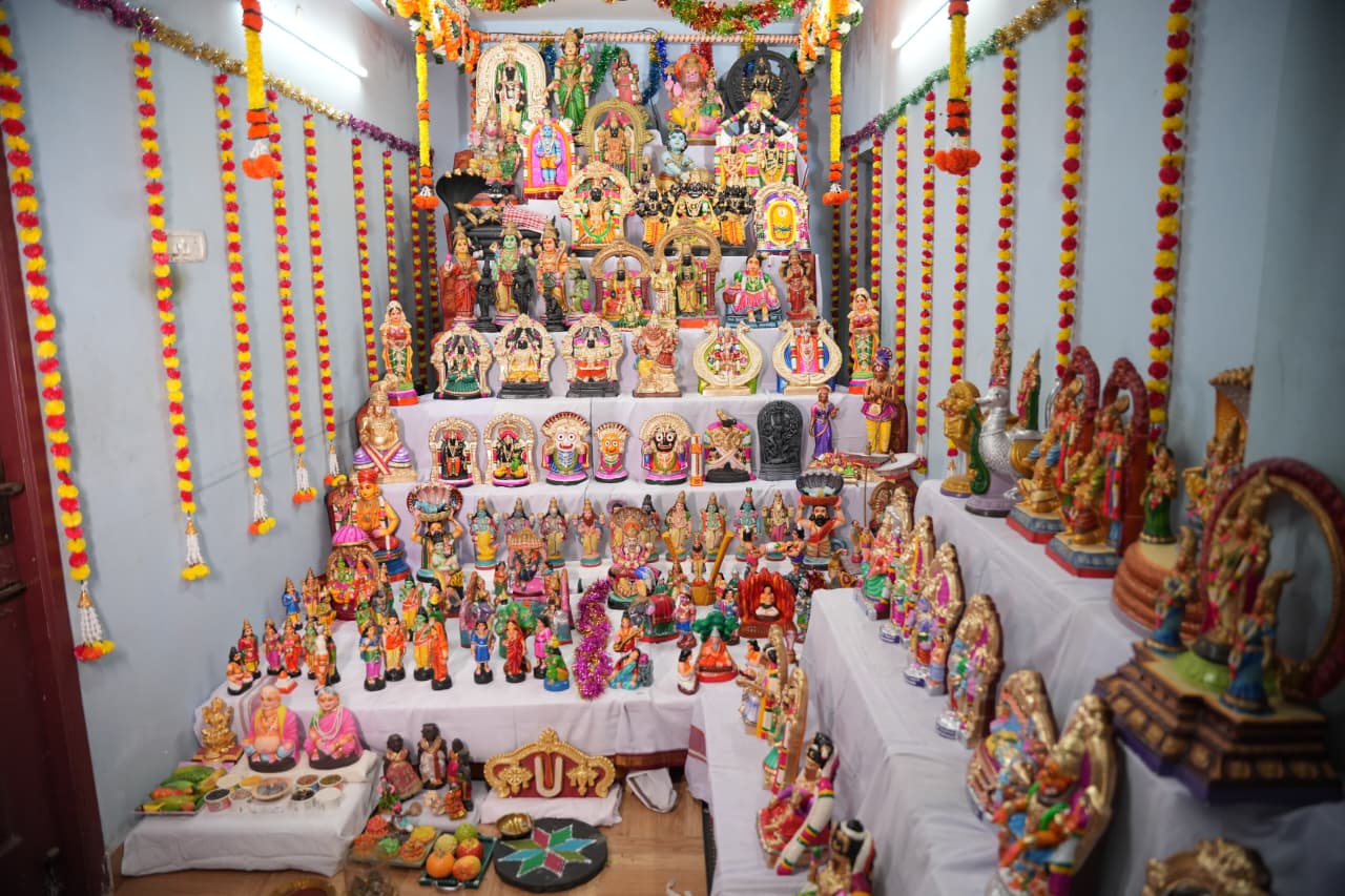 Aishwarya Sampath Kumar இல்லத்துக் கொலு, Chennai - படம் 4