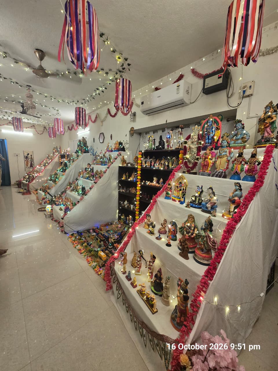 Rajalakshmi Srinivasan கொலு, Chennai சென்னை