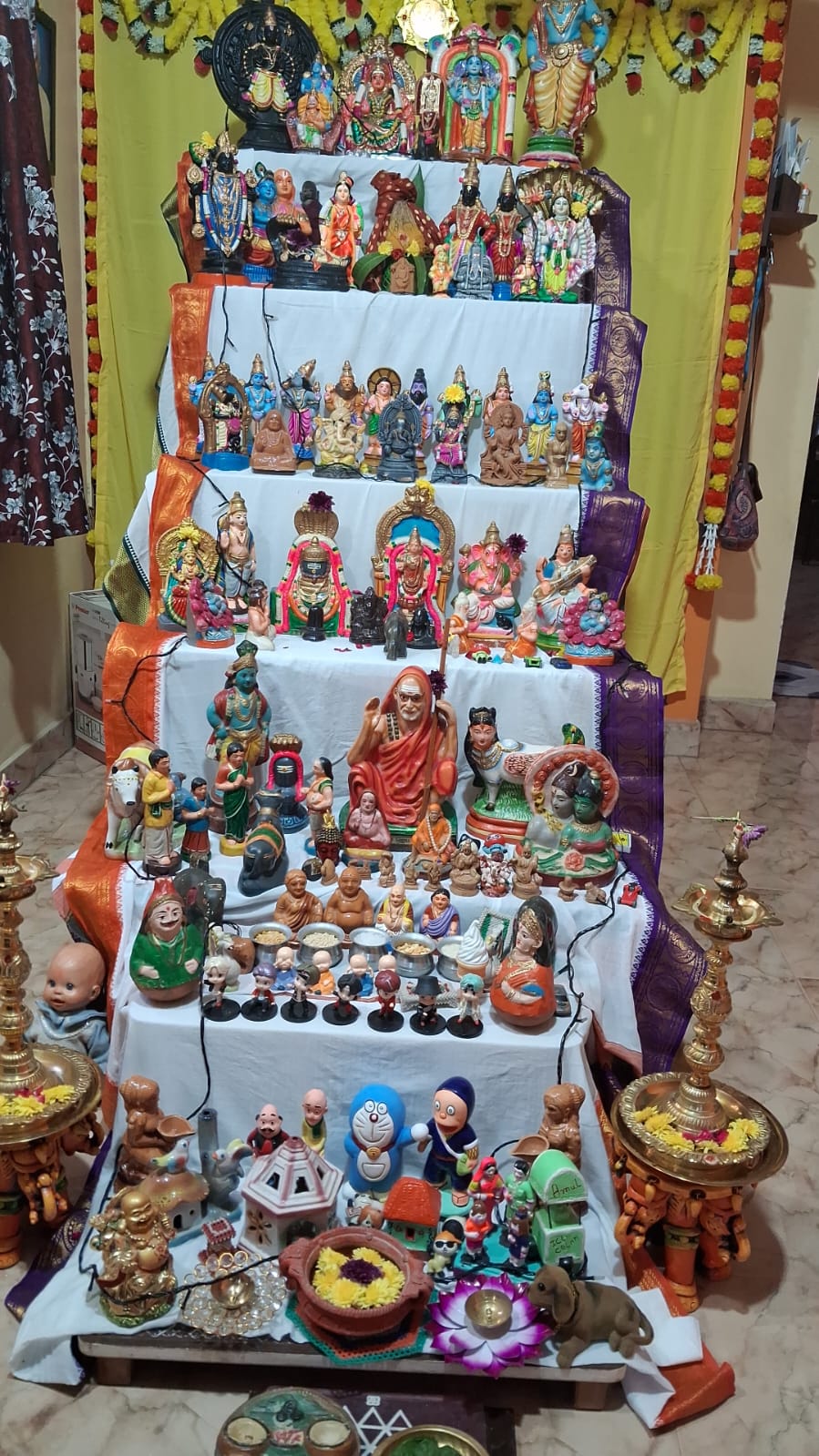 Radha Sakhi Karthikeyan கொலு, Chennai Chromepet