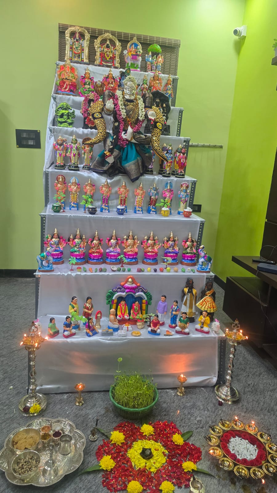 Karpagam கொலு, Ariyalur