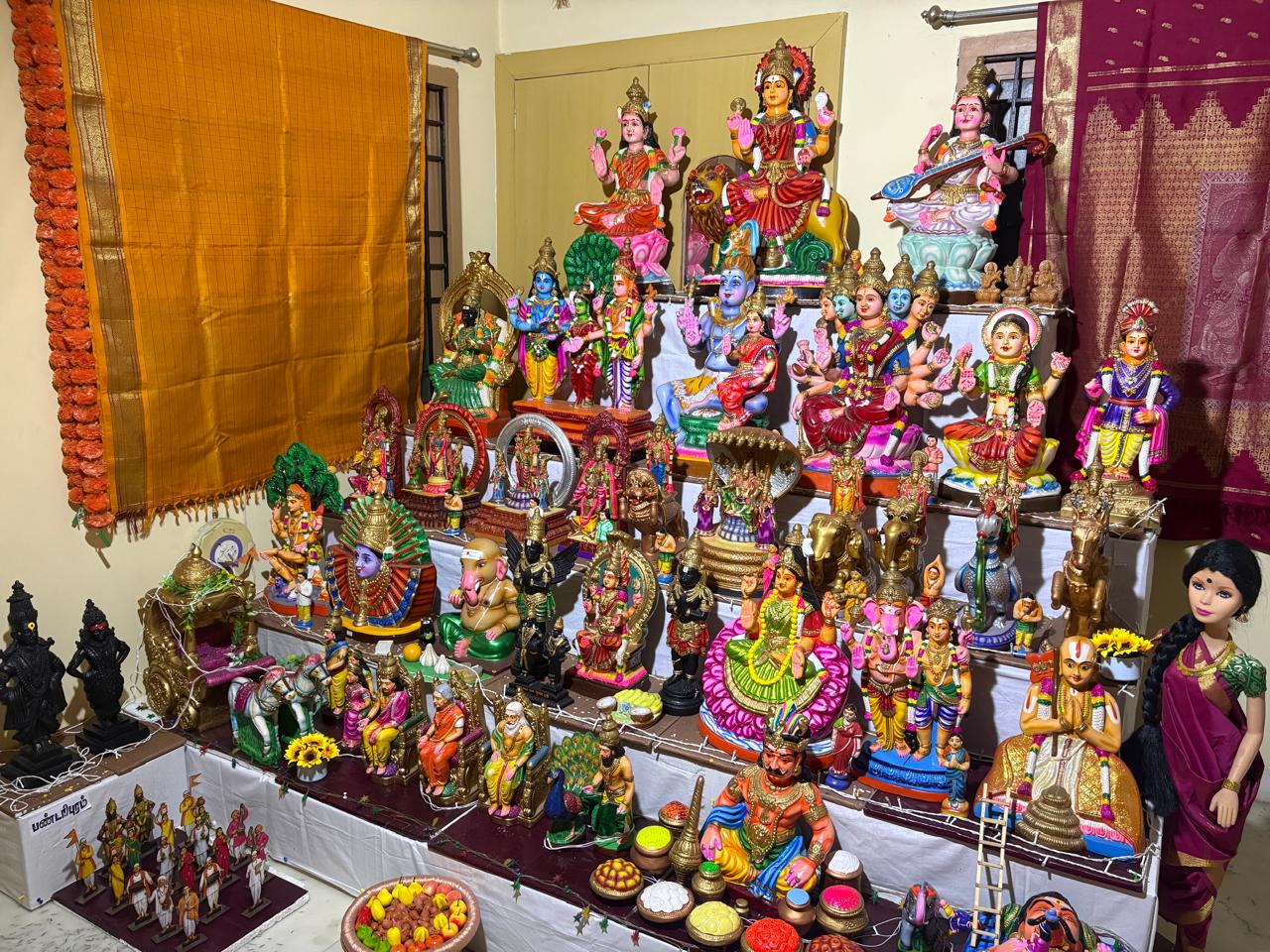 Kalyani Ravi கொலு, காஞ்சிபுரம்