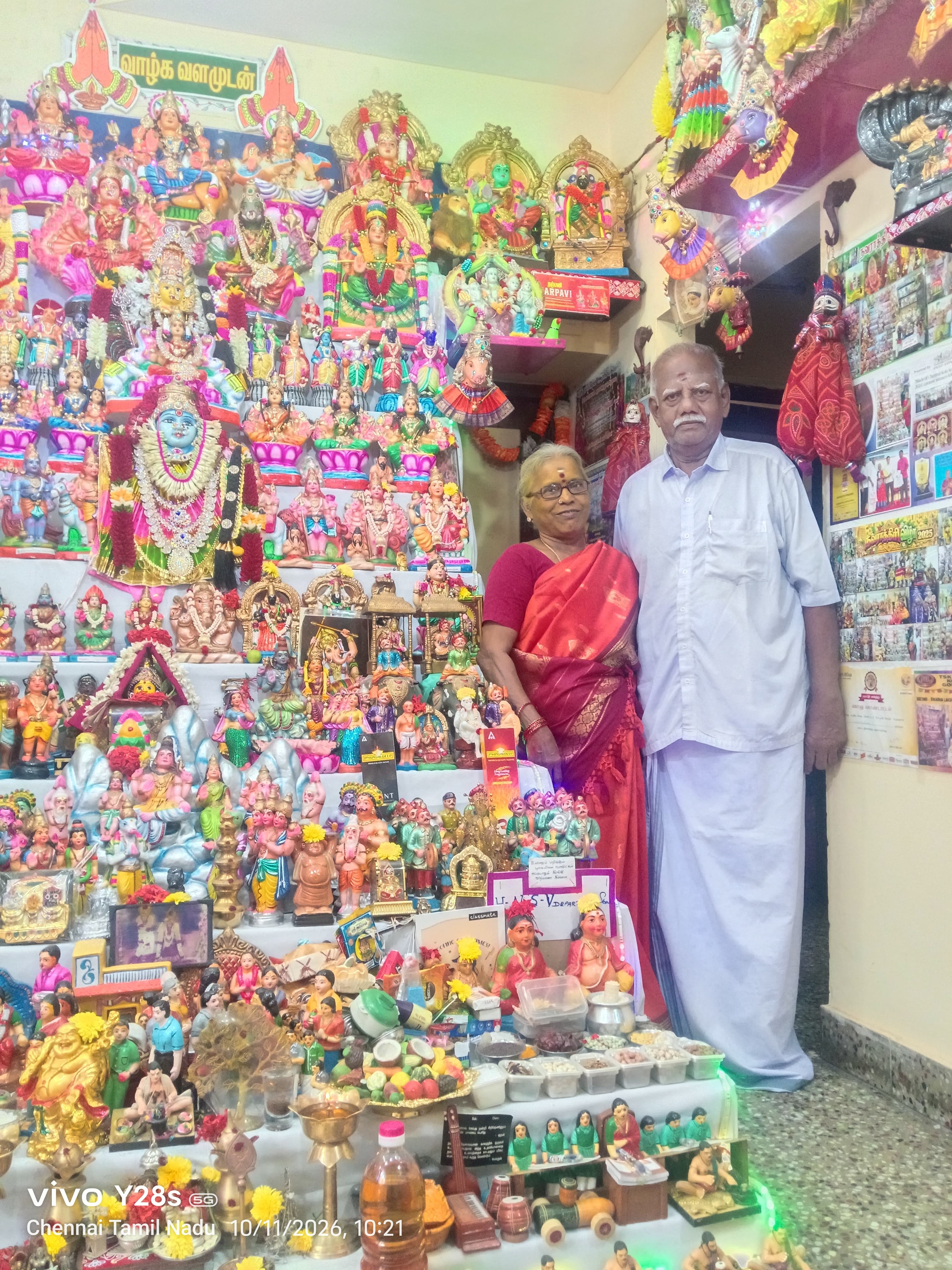 P V Vasantha Veerappan இல்லத்துக் கொலு, Chennai - படம் 7