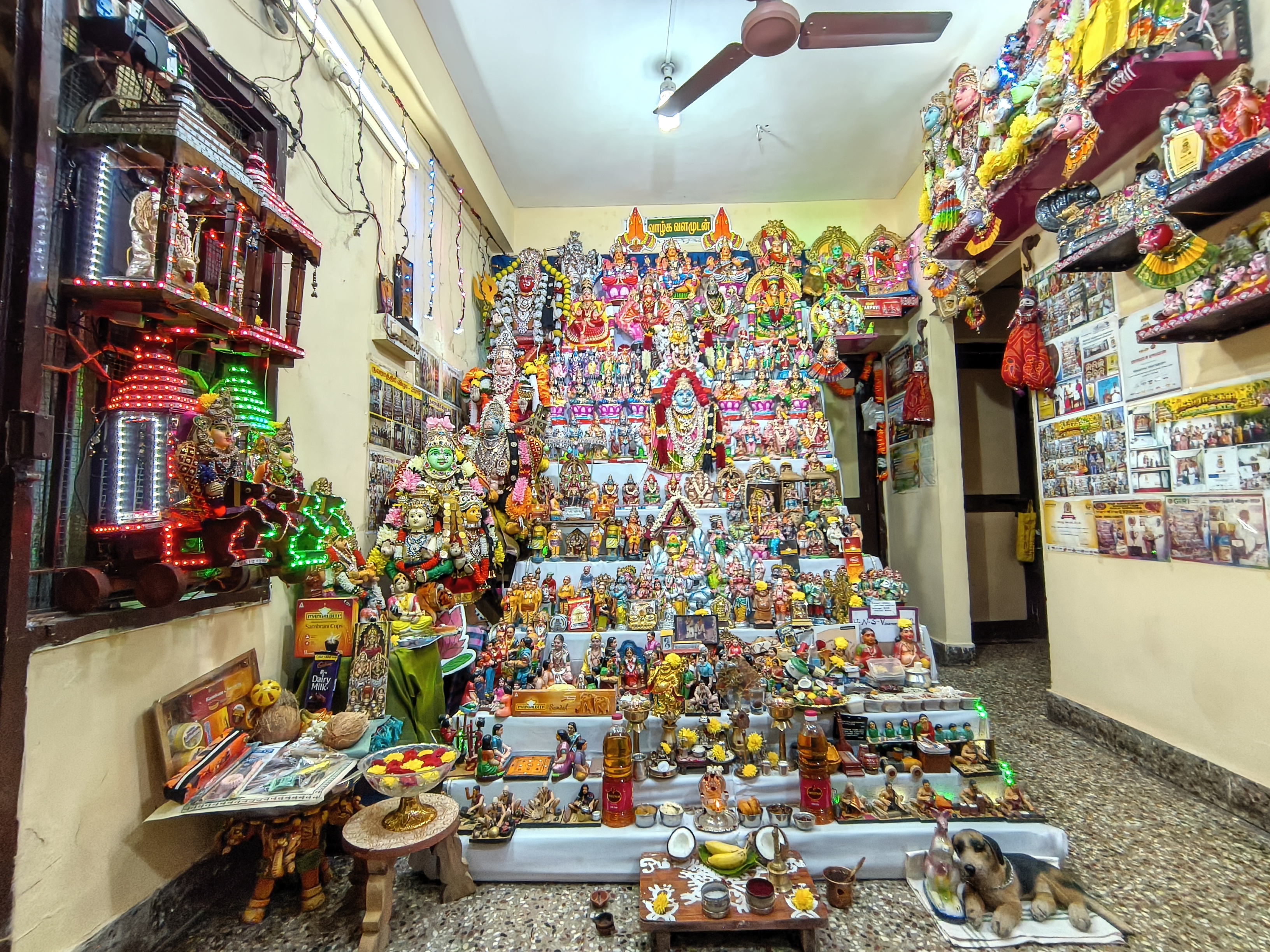 P V Vasantha Veerappan கொலு, Chennai