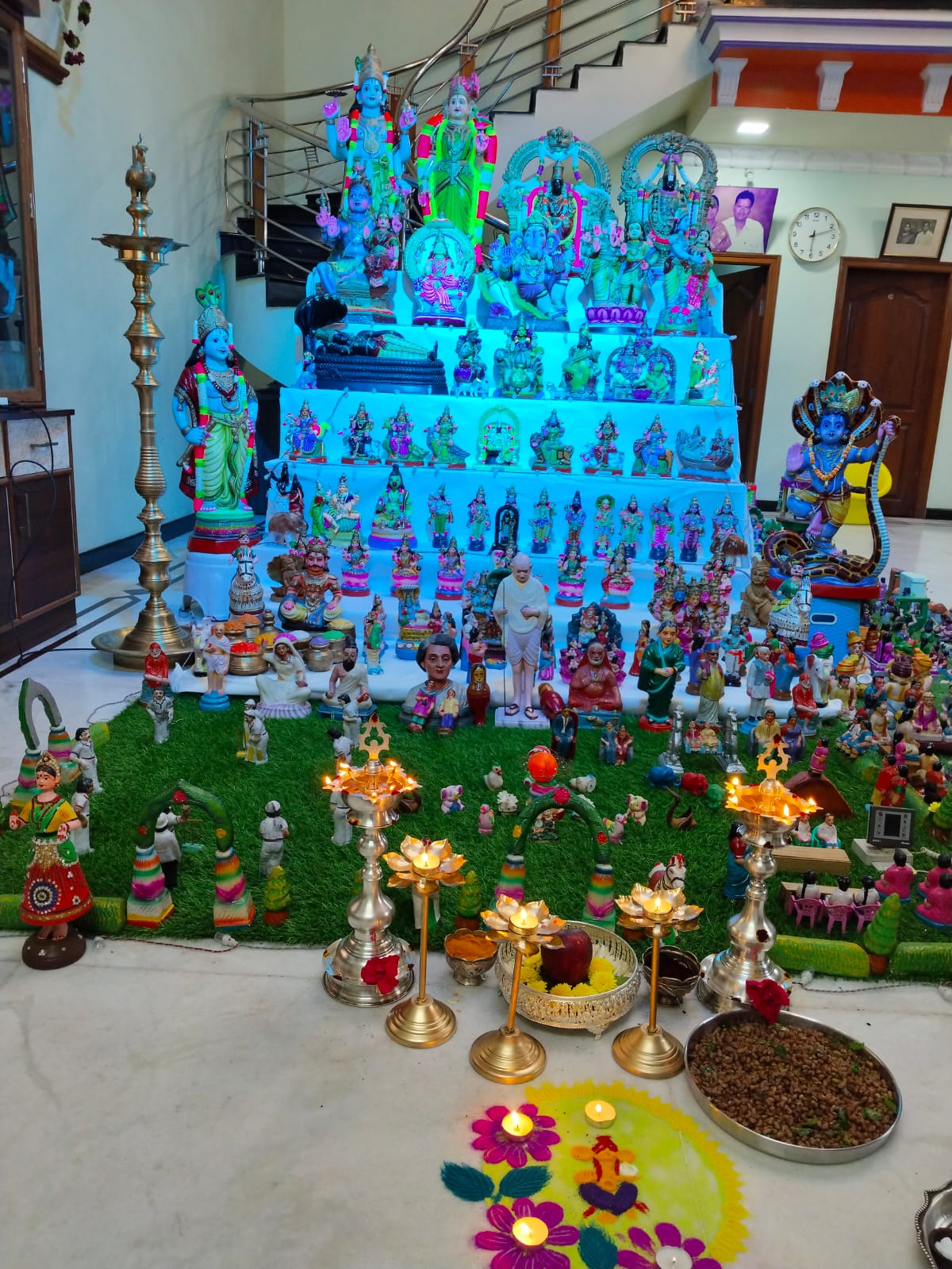 Dharmalingam veetu kolu கொலு, Vellore