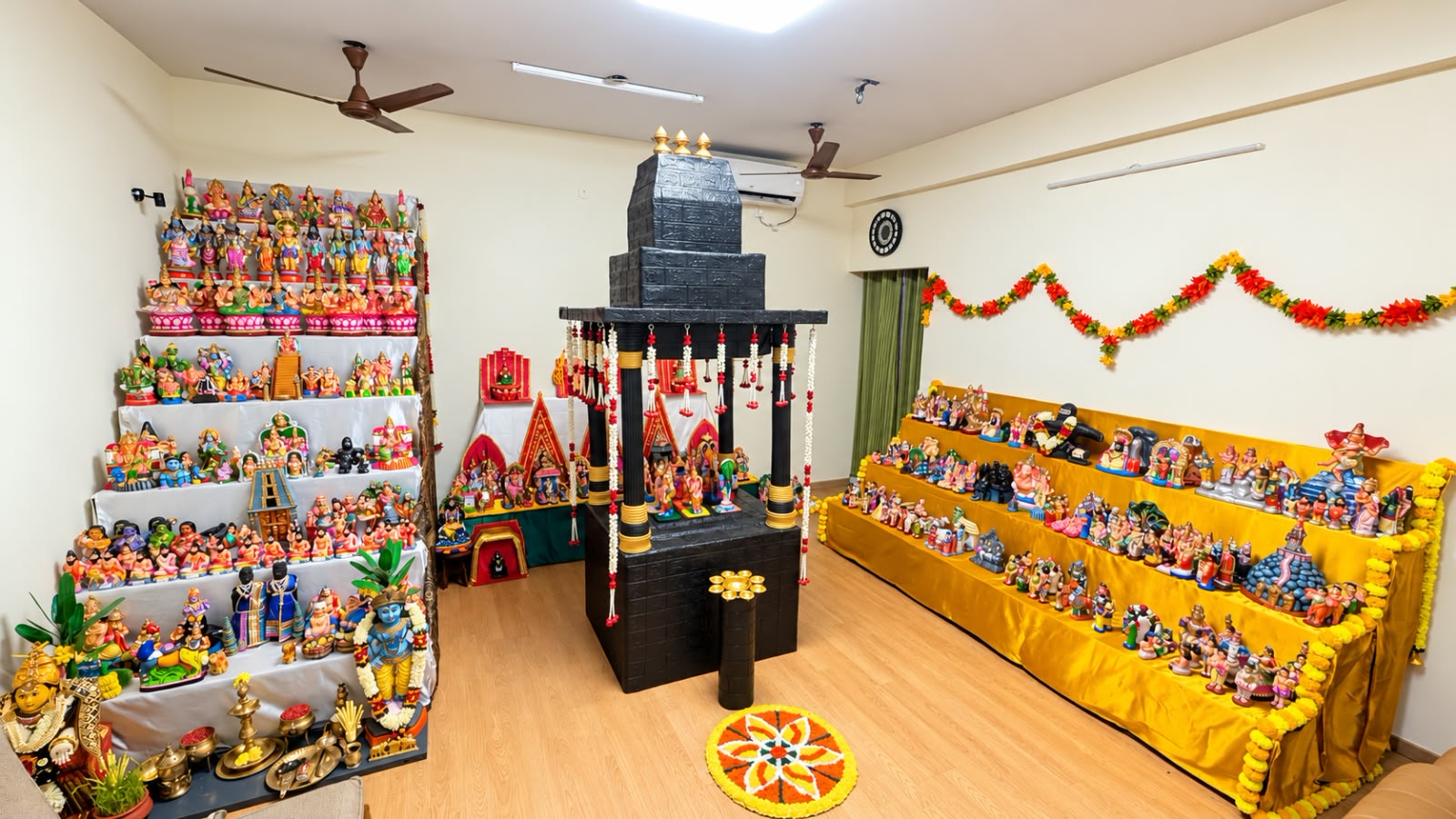 Raghuraman & Divya கொலு, Chennai