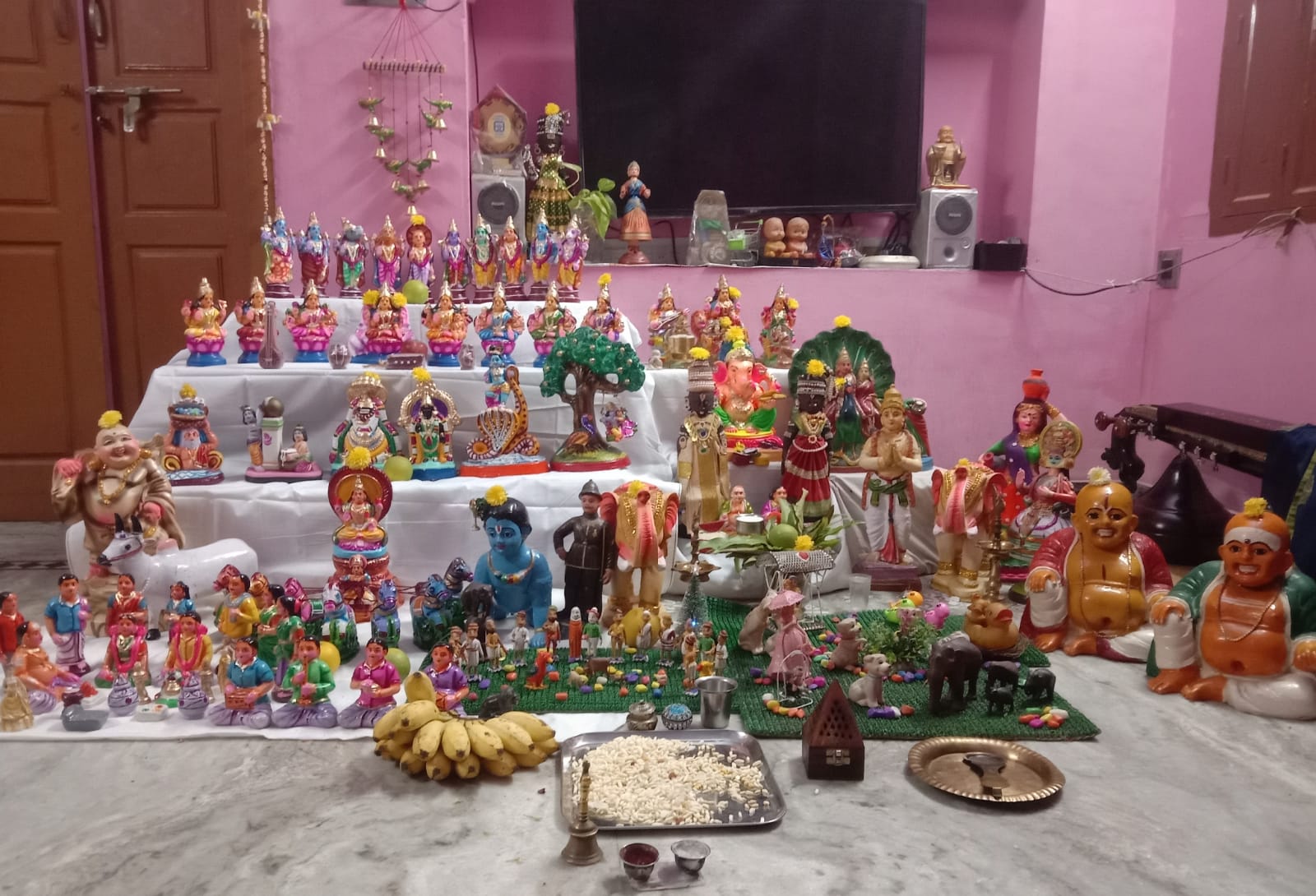 S.நடராஜ பிள்ளை கொலு, Trichy/திருச்சி