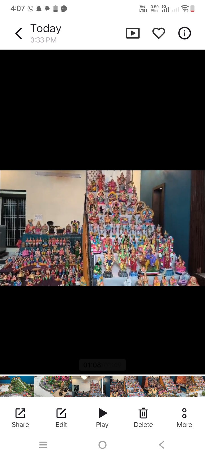 Jaisurekha கொலு, Cuddalore