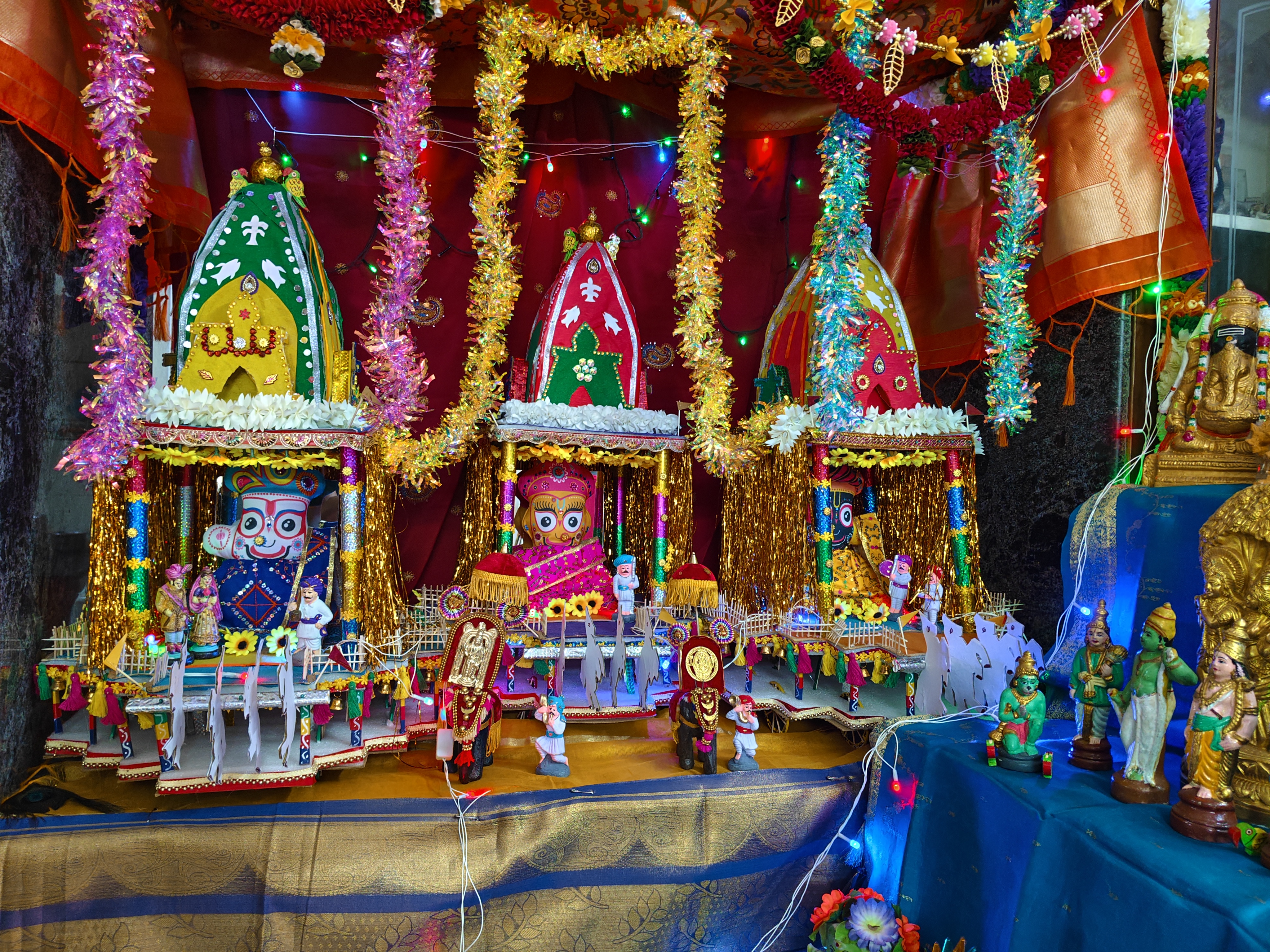 Mrs. KR Muthulakshmi கொலு, Chennai (currently at Hyderabad)