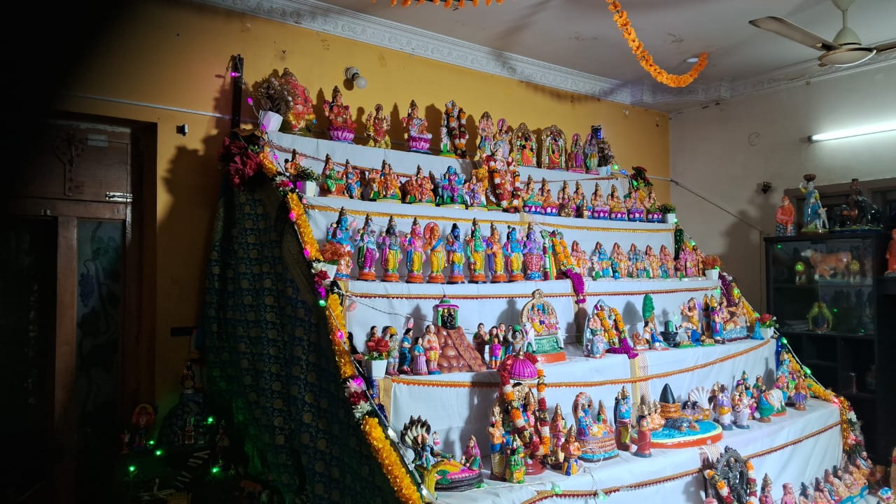 சிவஸ்ரீ.S.சுந்தர முருகன் குருக்கள் கொலு, கடலூர் / Cuddalore