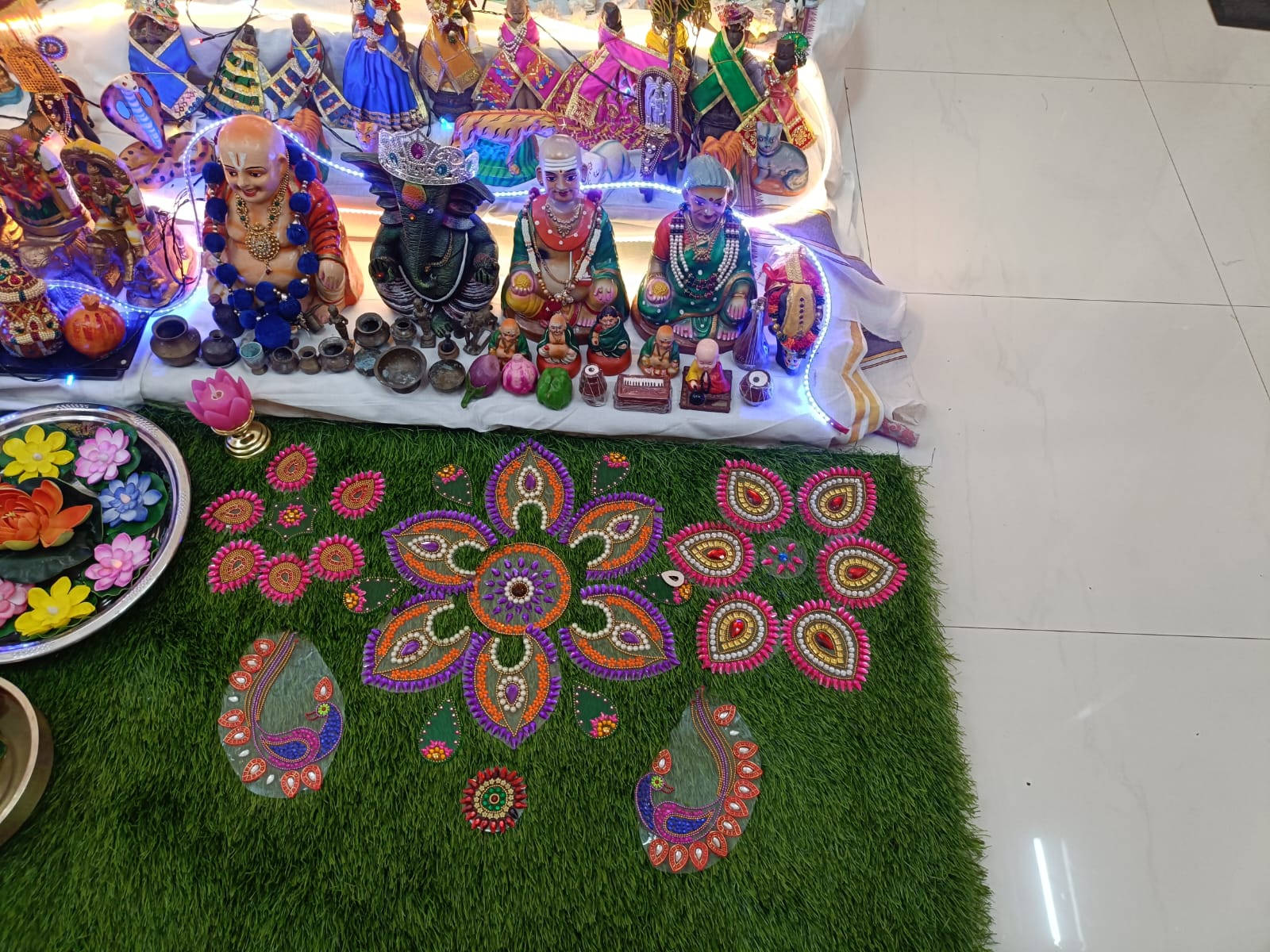 N S Krishnamurthy  Old No. 5,  New No. 7,  Mariammankoil cross street,  West K K Nagar,  Chennai 600 078 near Sai Baba Temple, Cell :9840593550 இல்லத்துக் கொலு, Chennai - படம் 3